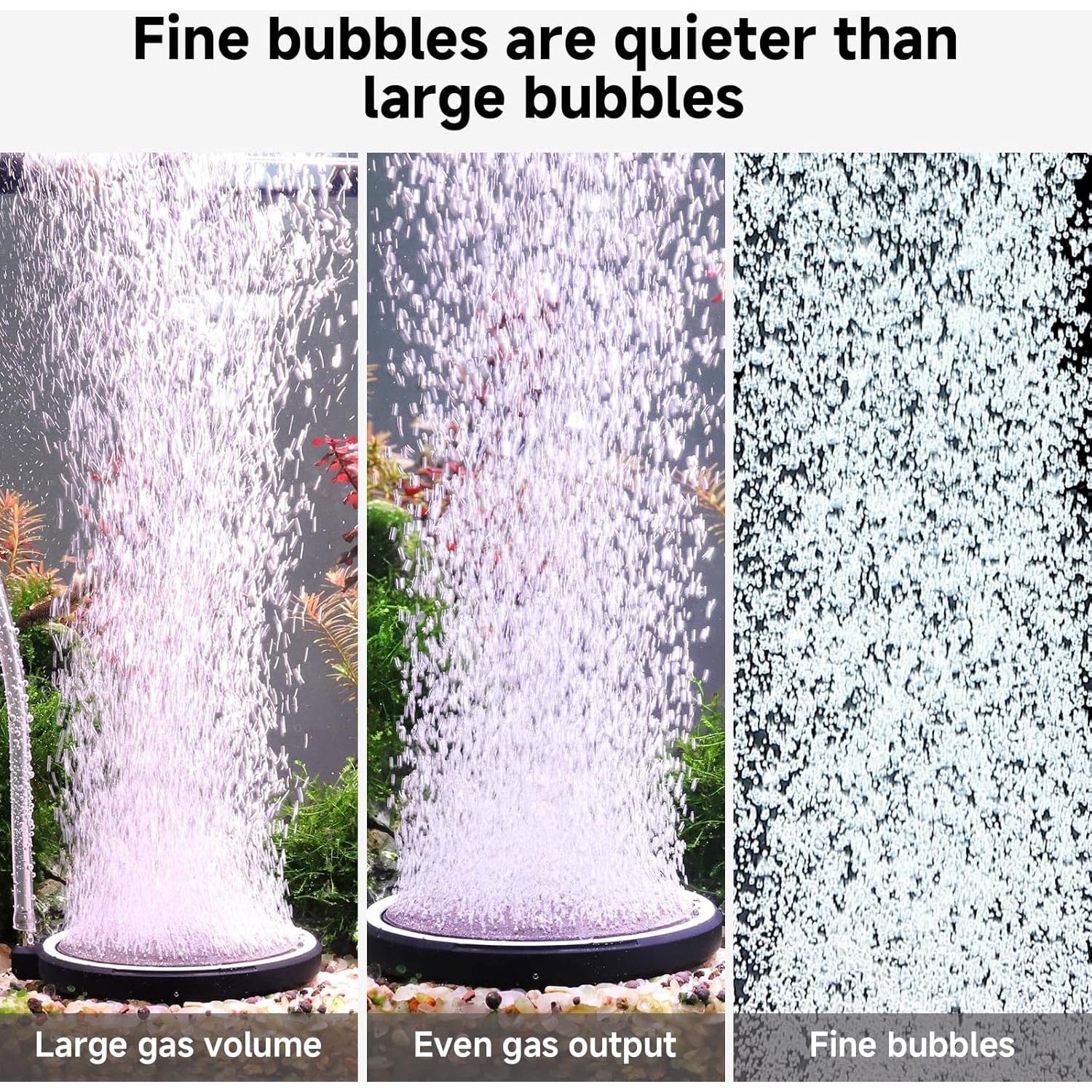 Piedra de Aire Hygger 5 cm para Acuario - Difusor Silencioso