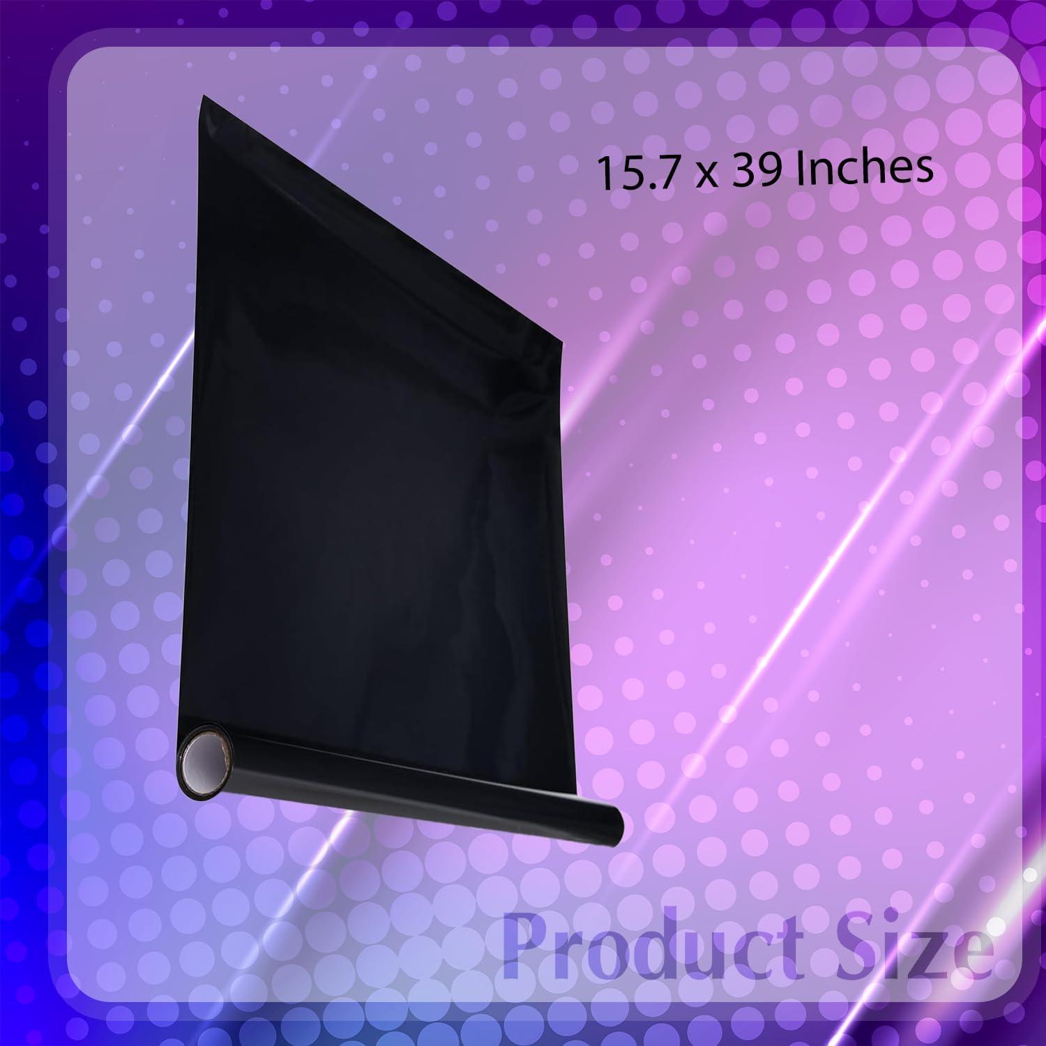 Fondo de Acuario Negro FupetDay 100x39 cm Adhesión Estática