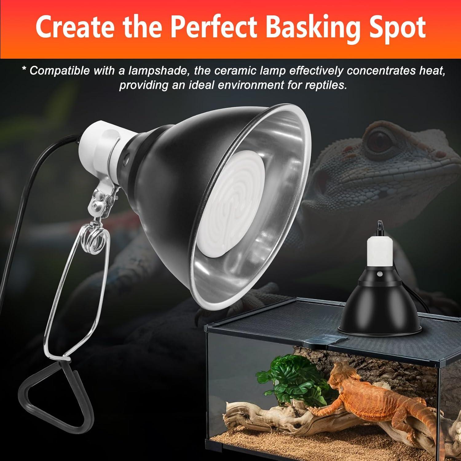 Bombillas de Calor Cerámico BOEESPAT 100W Paquete de 2