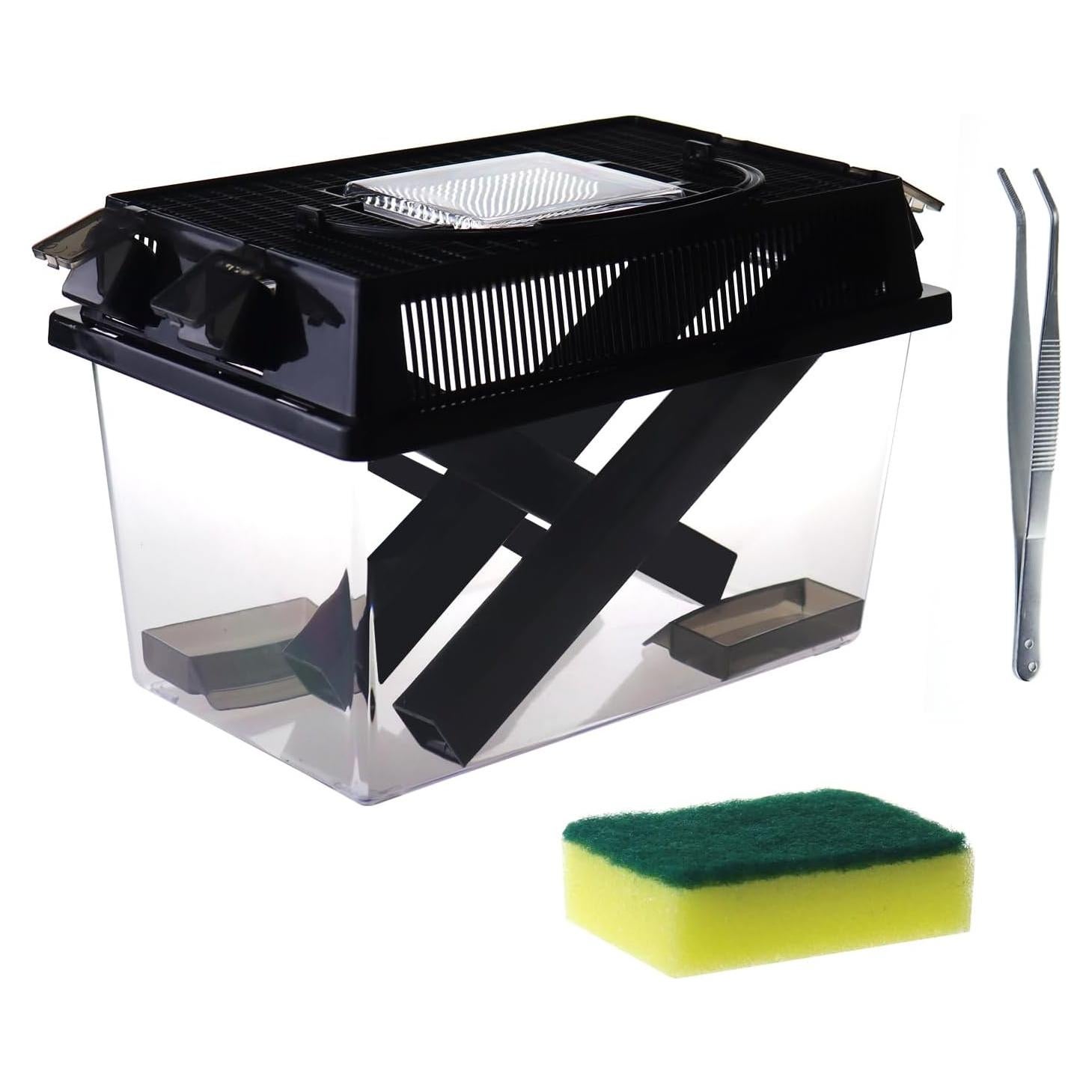 Cuidador de Grillos SORWATEE para Reptiles con Accesorios