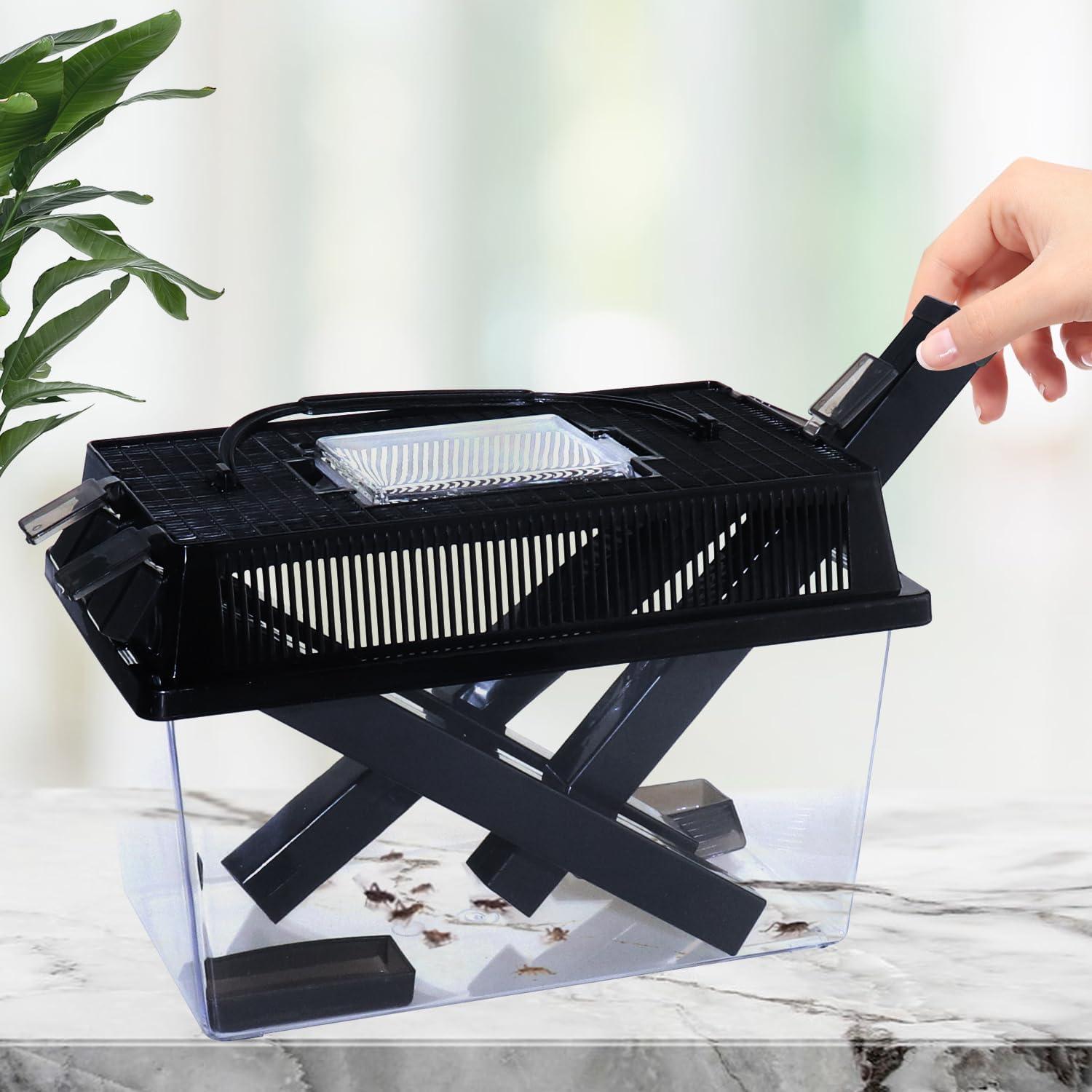 Cuidador de Grillos SORWATEE para Reptiles con Accesorios