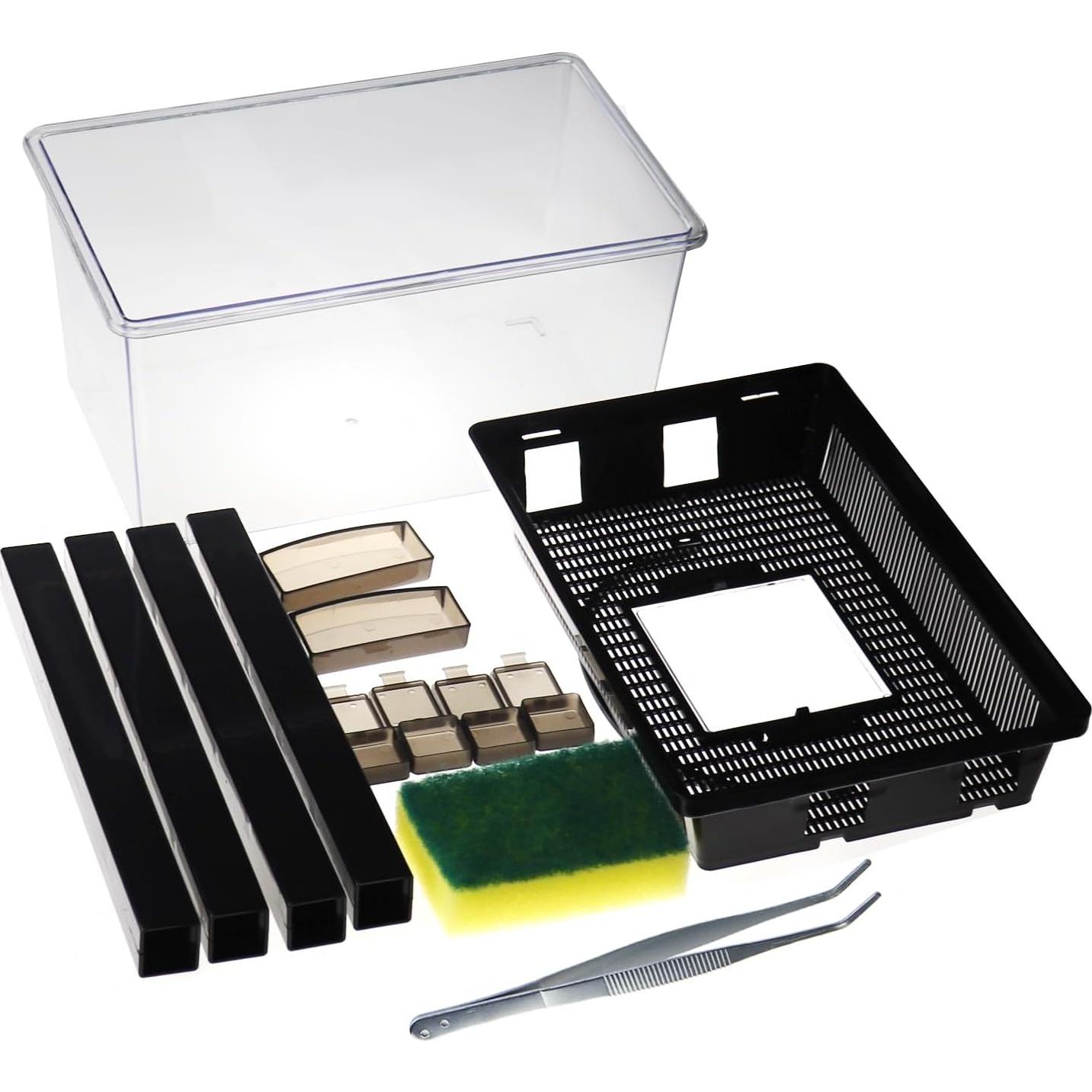 Cuidador de Grillos SORWATEE para Reptiles con Accesorios