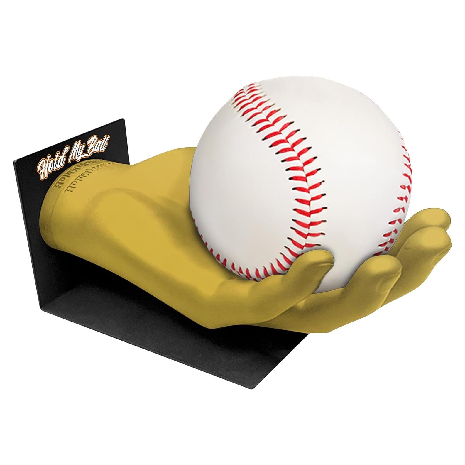 Soporte de Bola Pequeño Hold My Ball - Exhibición para Béisbol, Tenis, Cricket