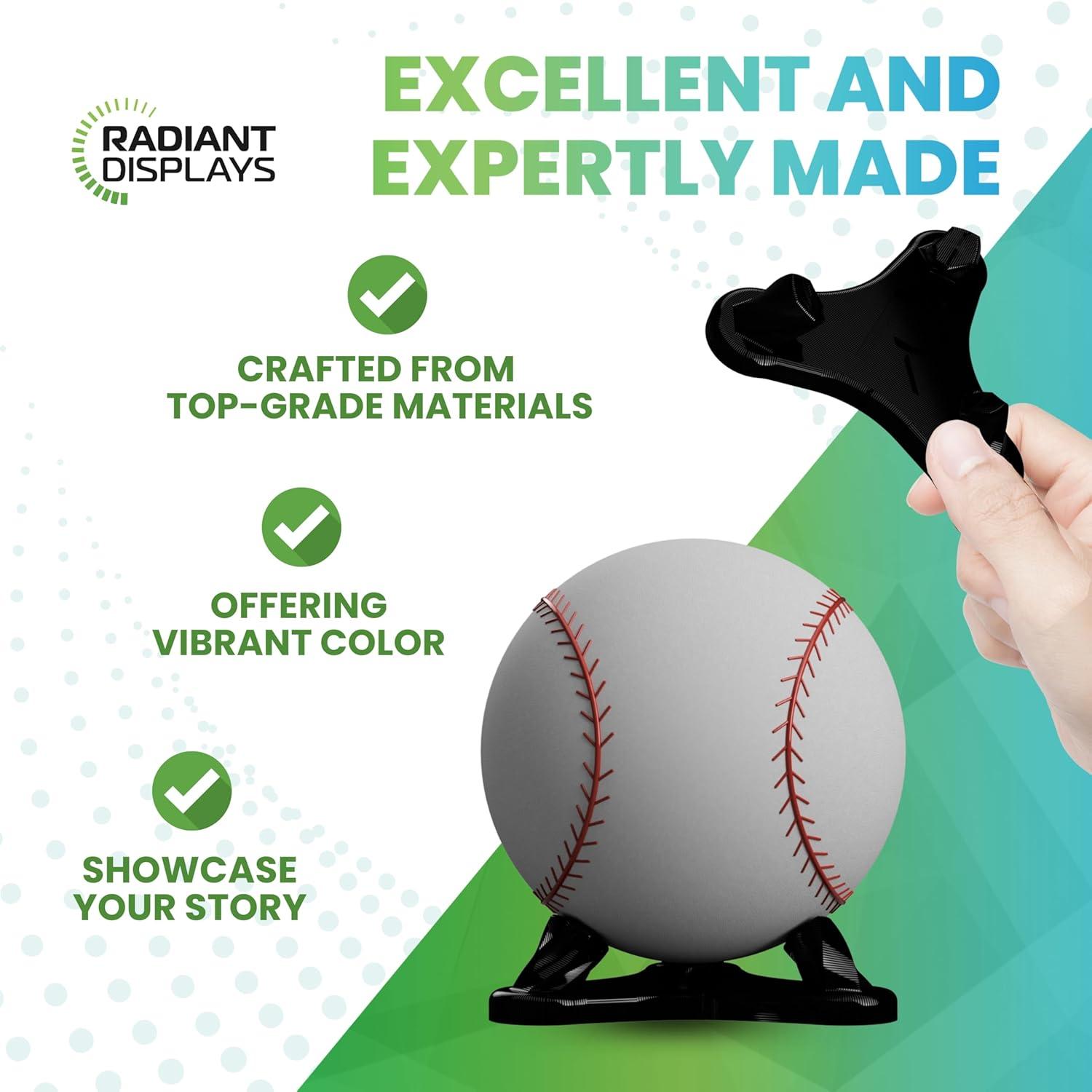 Soporte de Exhibición para Pelotas Pequeñas Radiant Displays - Gris