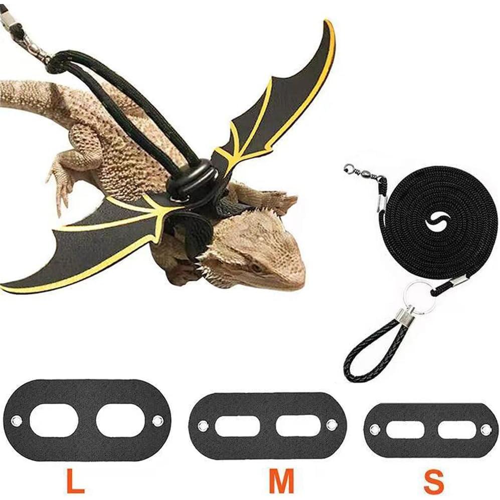 Conjunto Arnés y Correa para Dragón Barbudo SLSP - Ajustable