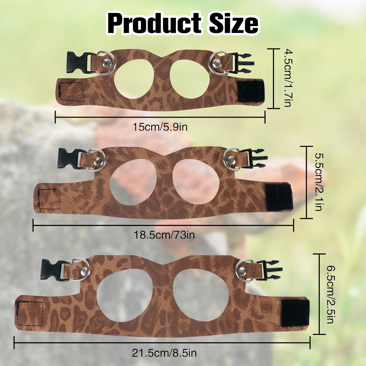 Arnés y Correa para Reptiles Fnaobai 3 Tamaños Leopardo