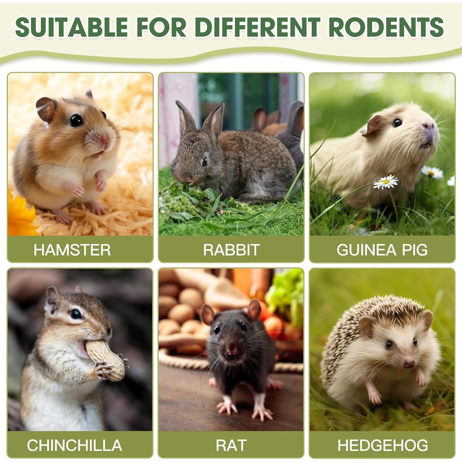 Cesta de Juguete Masticable Jorewood para Roedores 12.7x20.3cm