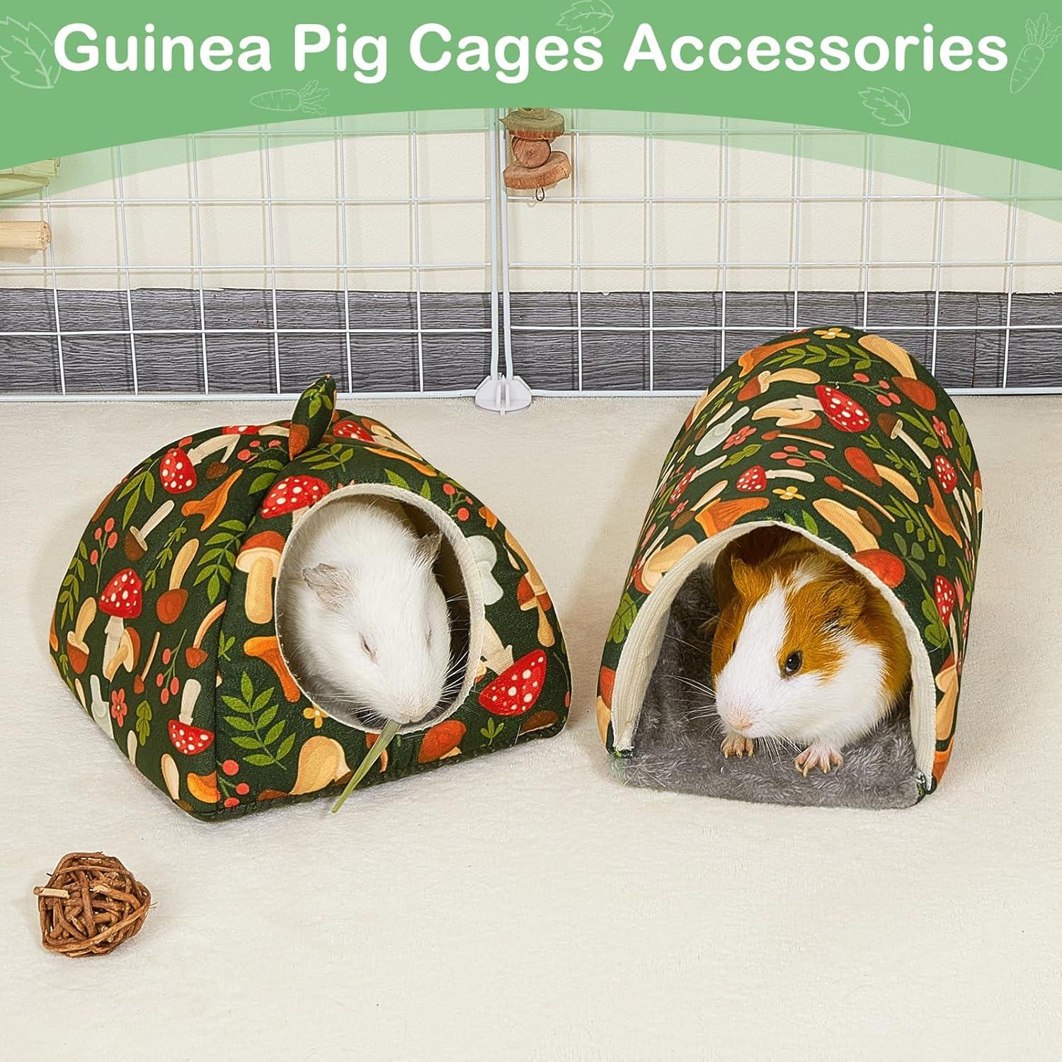 Escondite y Túnel para Cobayas Bienbee - Juego de 2 Accesorios