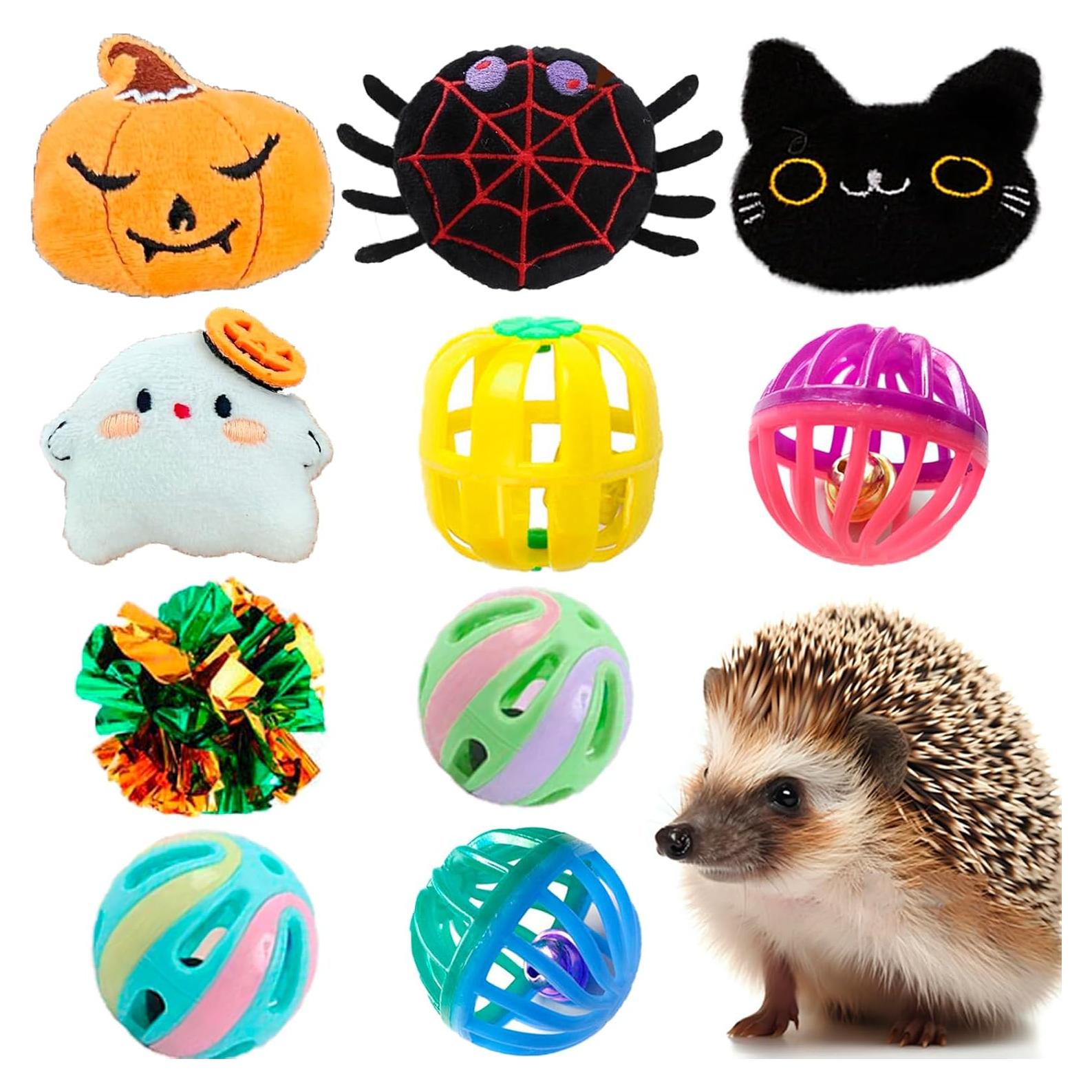 10 Juguetes Interactivos para Erizos VZqola - Enriquecimiento Mental