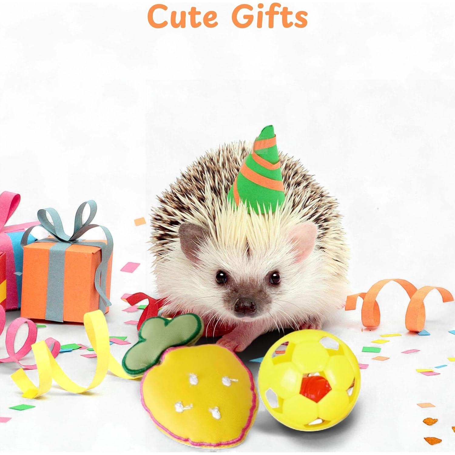 Túnel para Erizos Homedy con 2 Juguetes - Accesorios para Mascotas