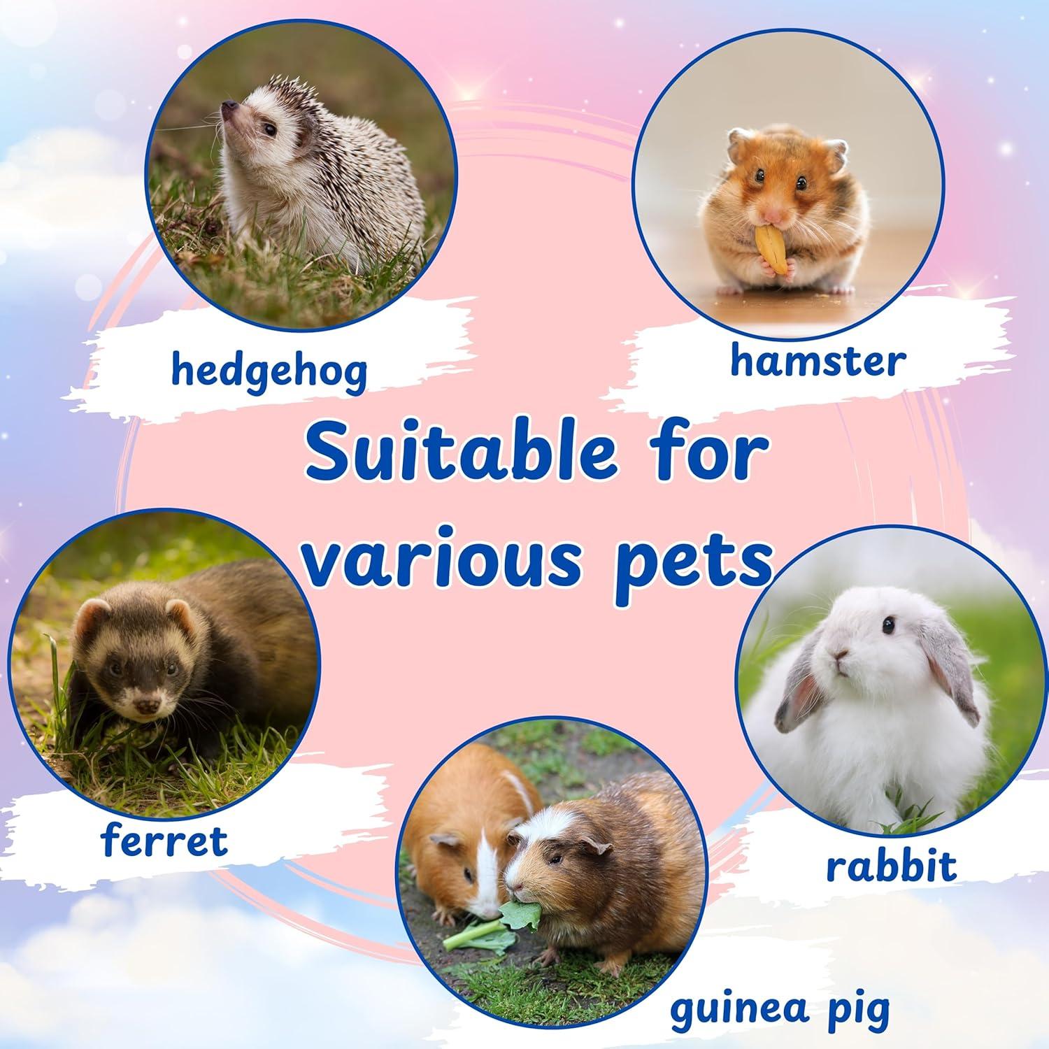 Túnel para Erizos Homedy con 2 Juguetes - Accesorios para Mascotas