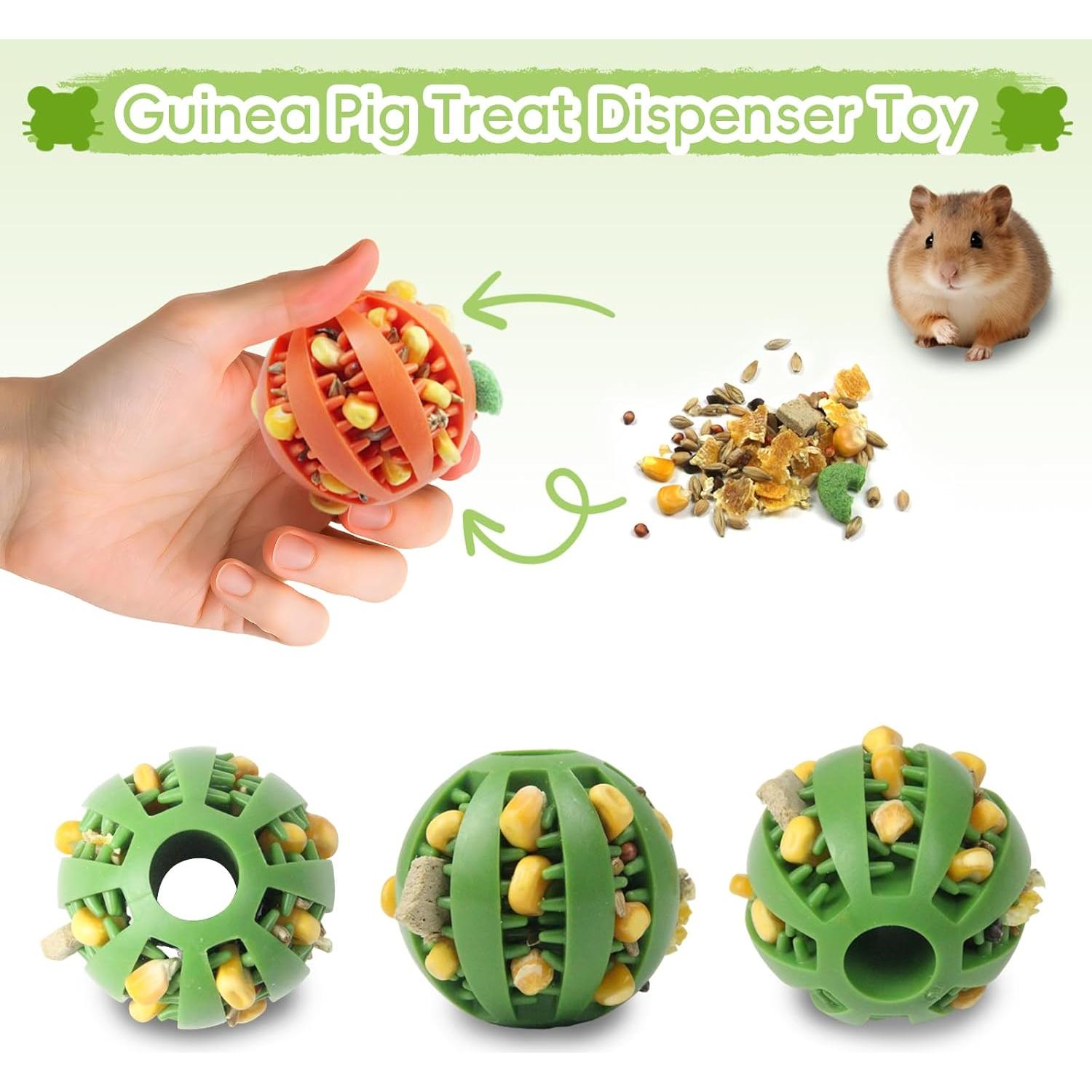 2 Bolas Interactivas para Hámster ELS - Juguetes de Forrajeo