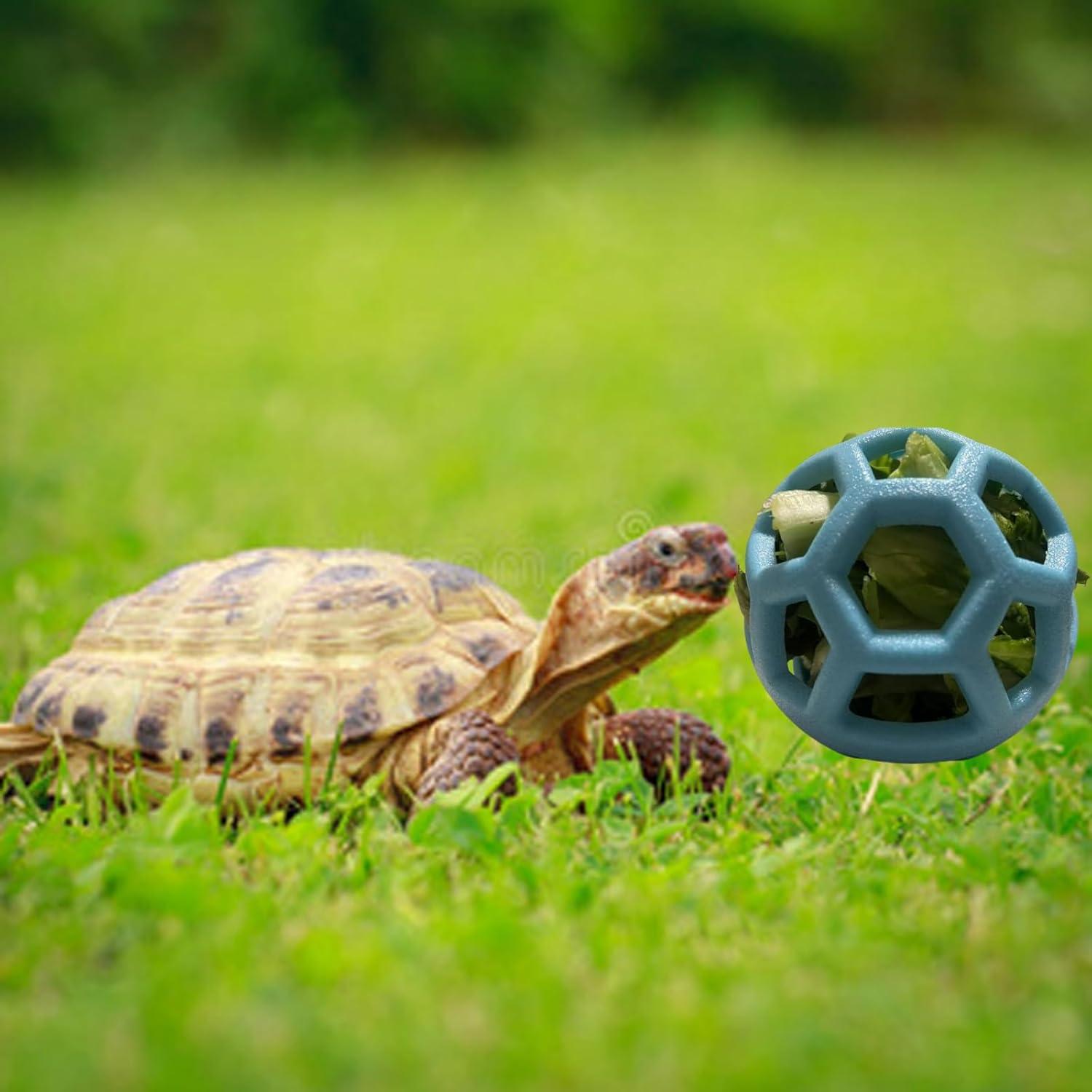 Bola Alimentadora para Tortugas XJINJIDUO 9 cm Juguete Interactivo