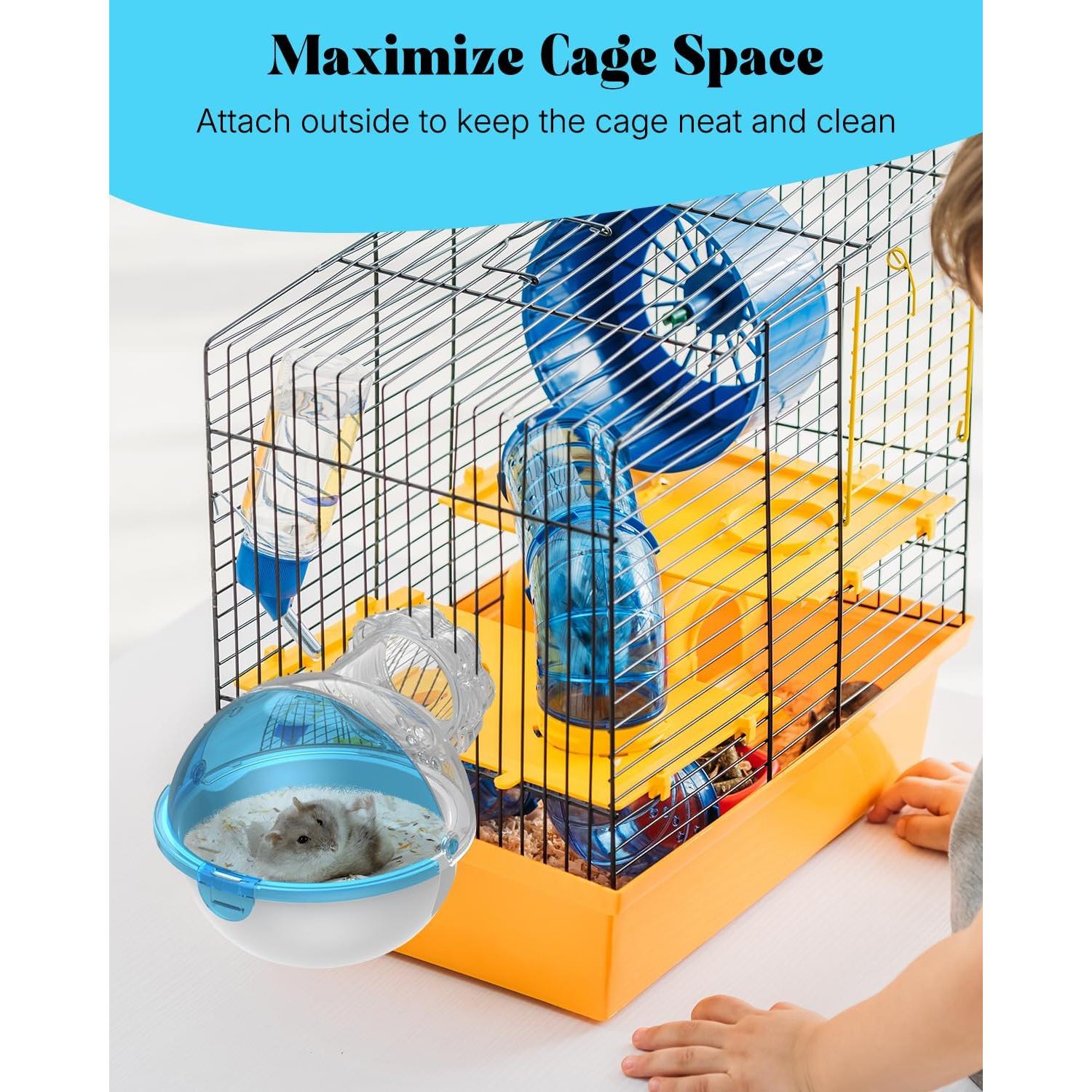 Baño de Arena para Hámster Pawfly 12.2 cm x 11.9 cm