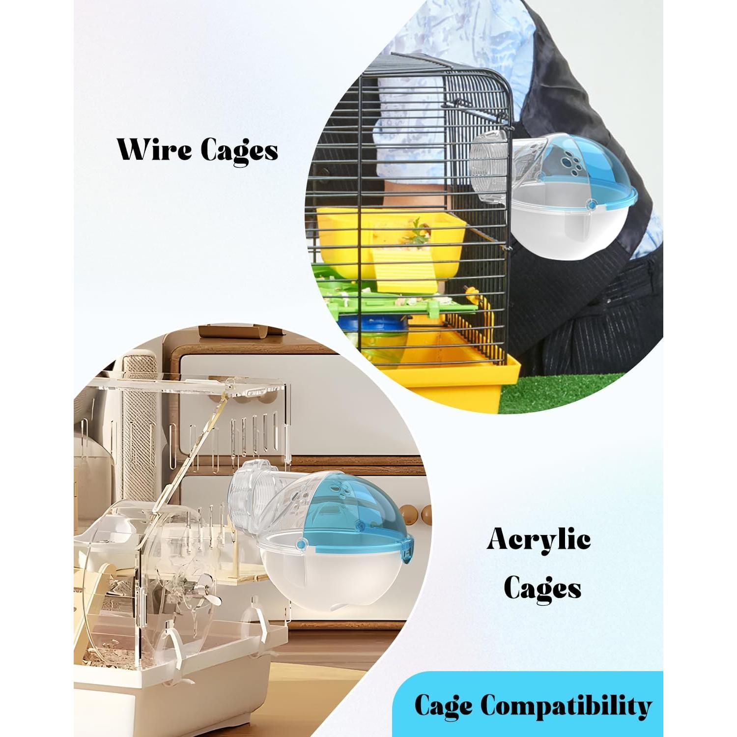 Baño de Arena para Hámster Pawfly 12.2 cm x 11.9 cm