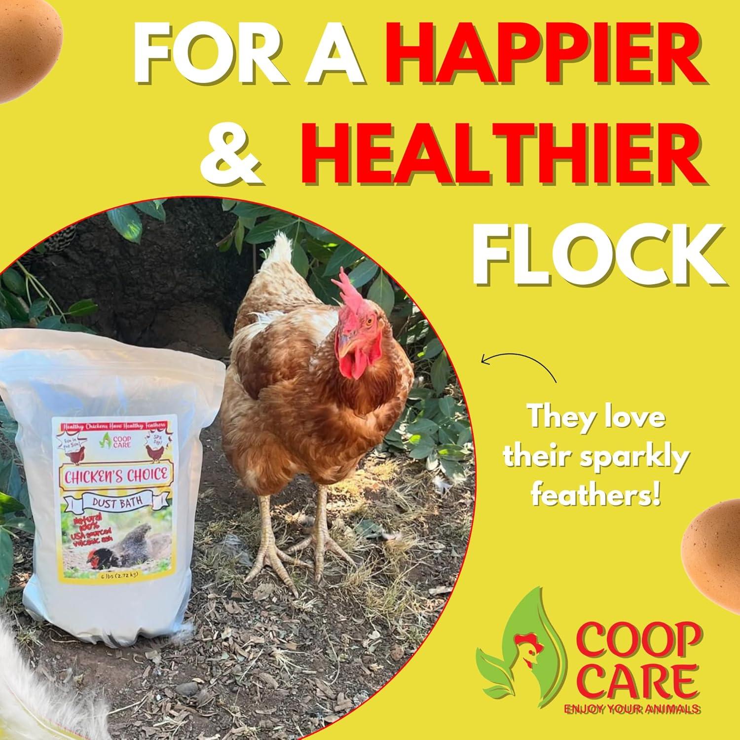 Baño de Polvo Natural Chicken's Choice 2.72 kg para Pollos
