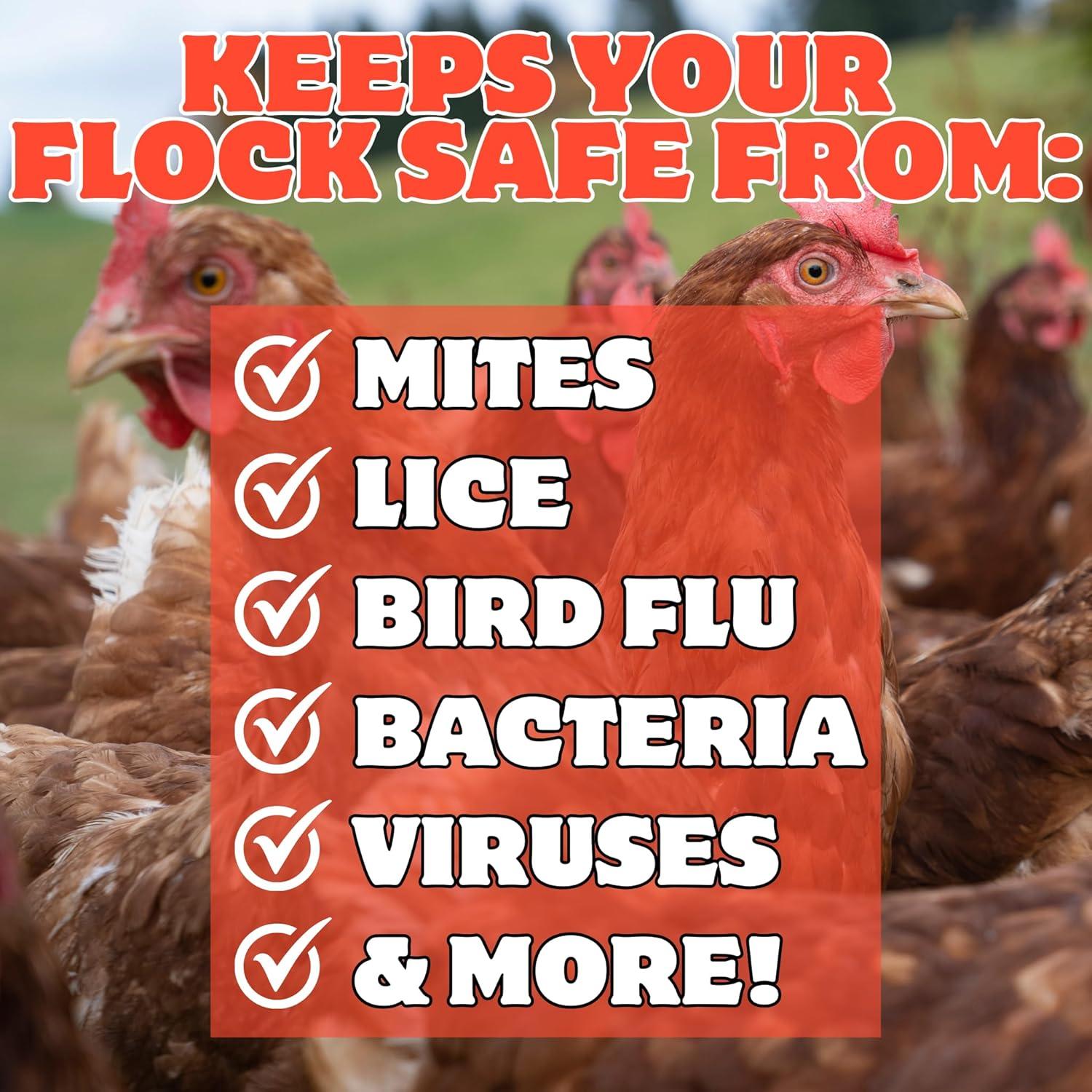 Baño de Polvo Natural Chicken's Choice 2.72 kg para Pollos