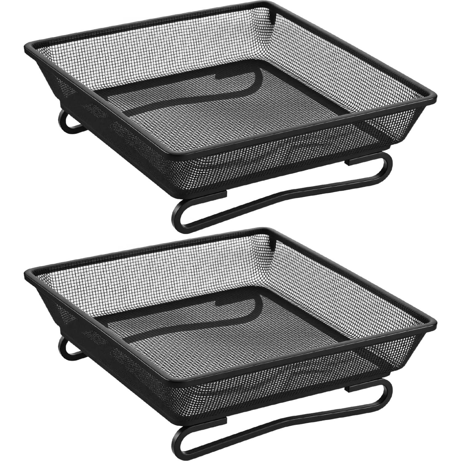 Bandeja Comedero para Aves de Metal Nodaaiie 17.5x17.5 cm