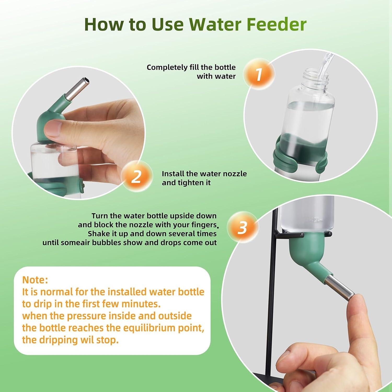 Mesa de Alimentador de Ardillas Karshall con Agua 1.4L