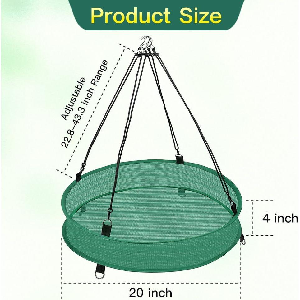Bandeja Capturadora de Semillas YPDiXDi 50.8 cm Verde