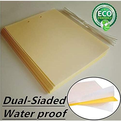 20 Trampas Adhesivas Doble Cara FULLSEXY 15.24x20.32cm Insectos