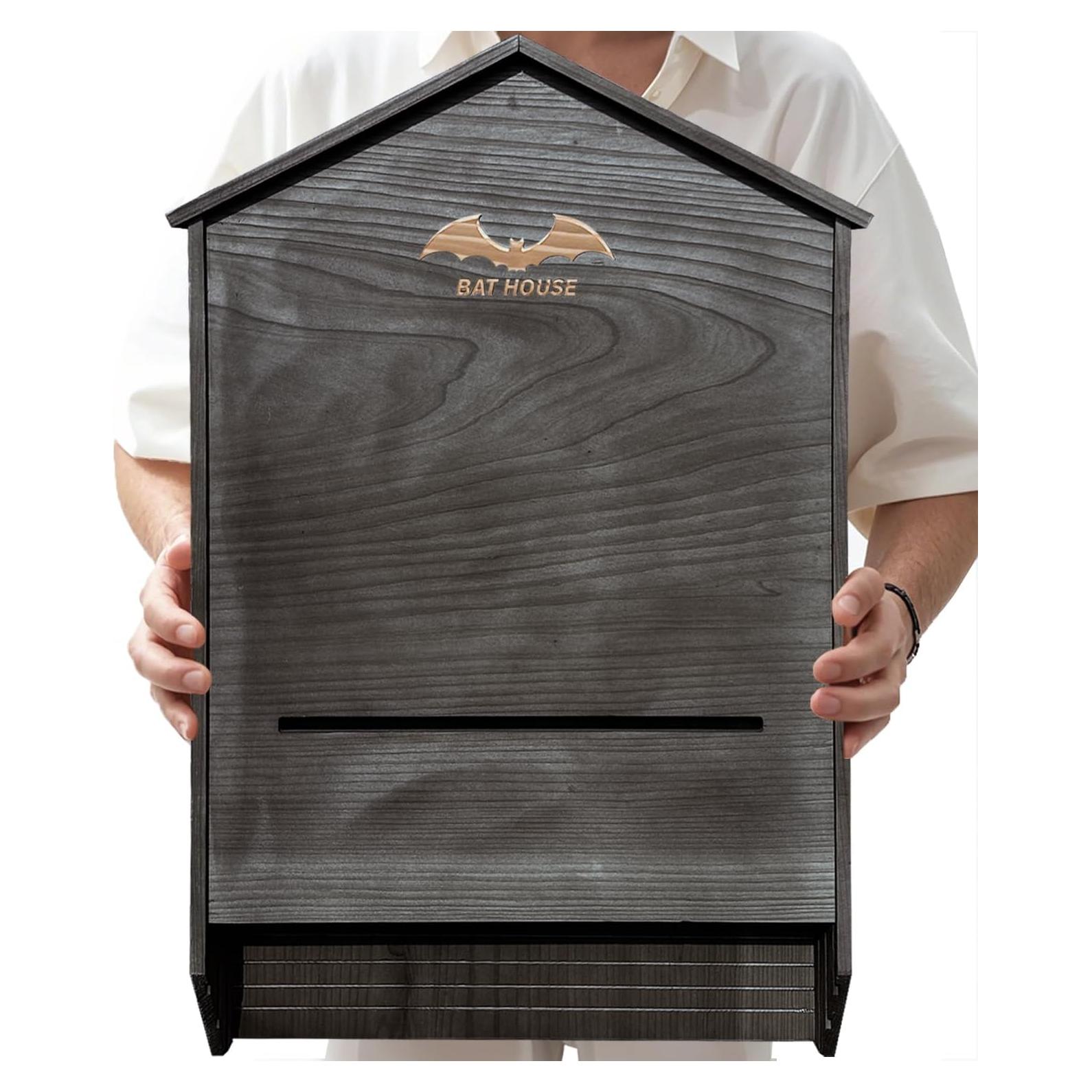 Casa para Murciélagos de Madera 3 Cámaras Ciiktopia 68.58 cm