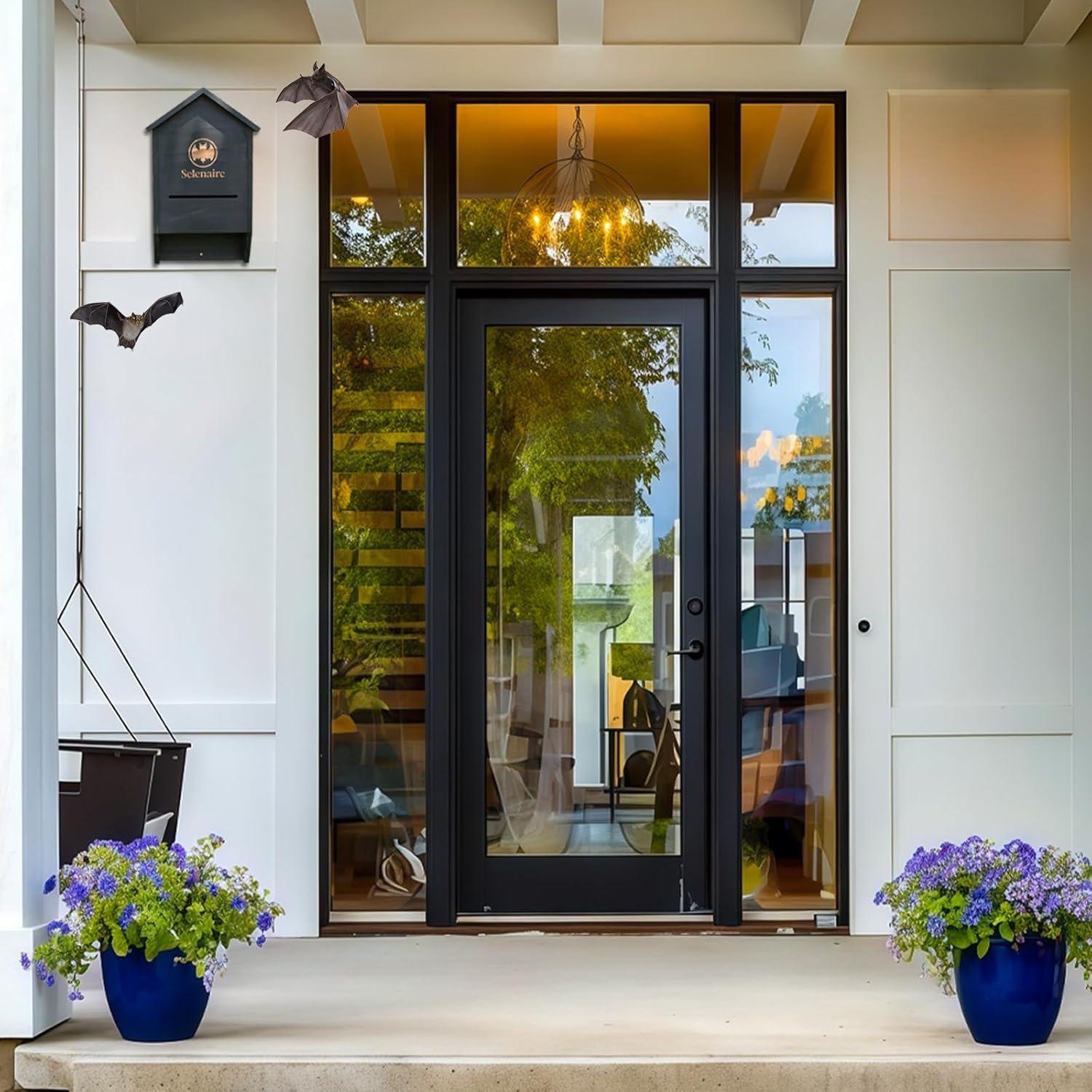 Casa para Murciélagos Triple Cámara Selenaire - Madera Resistente