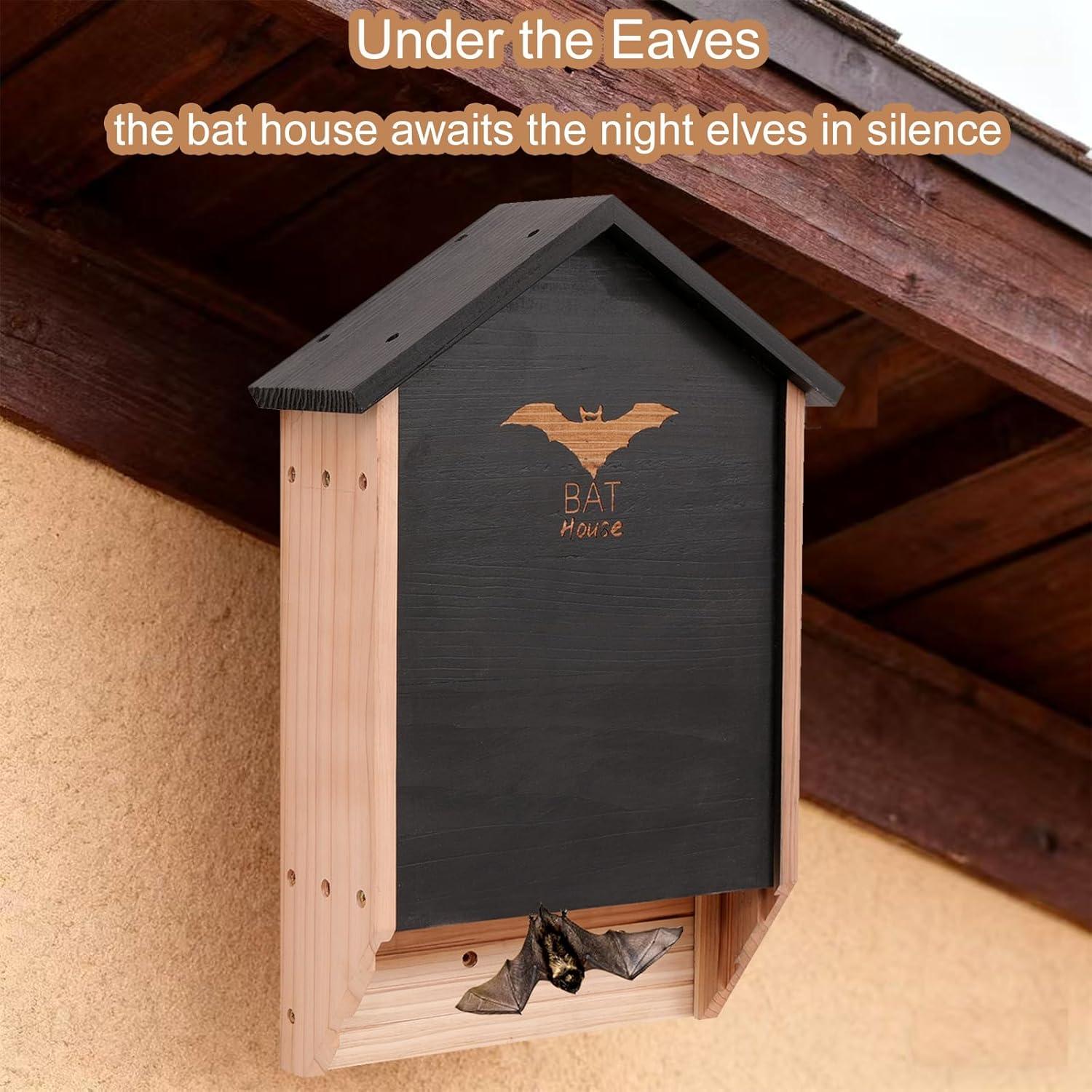 Casa para Murciélagos JINHYUMY de Madera Resistente 40.13 cm