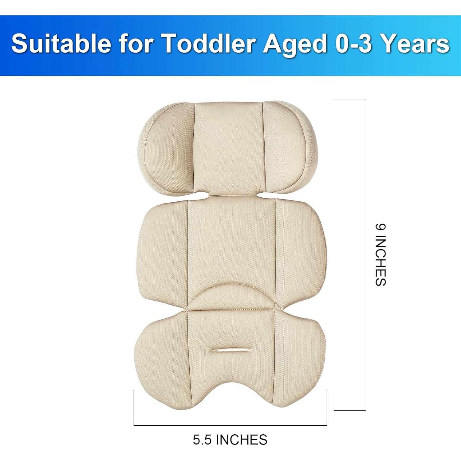 Inserto para asiento de auto DUSHARKFUN - Soporte cabeza bebé