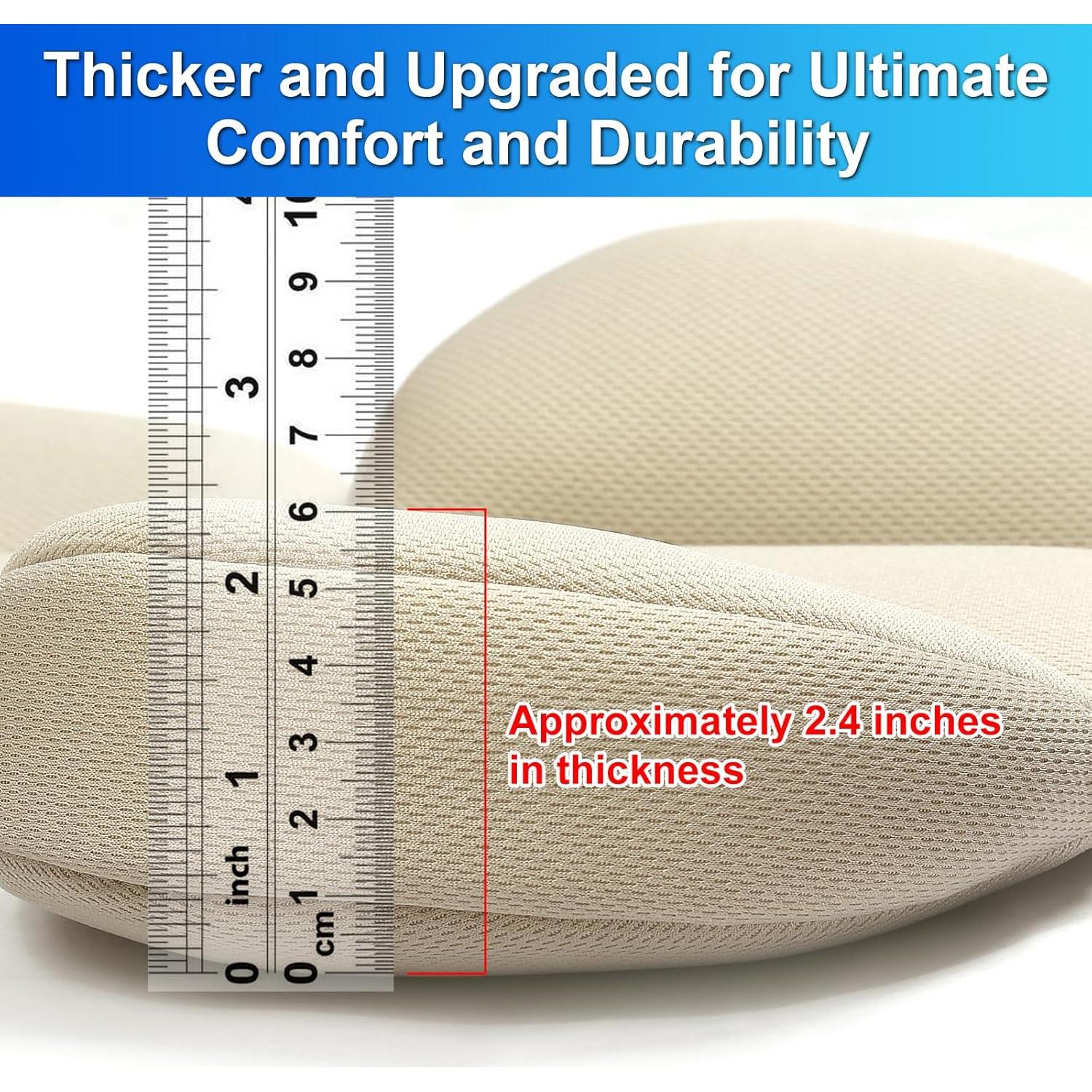 Inserto para asiento de auto DUSHARKFUN - Soporte cabeza bebé