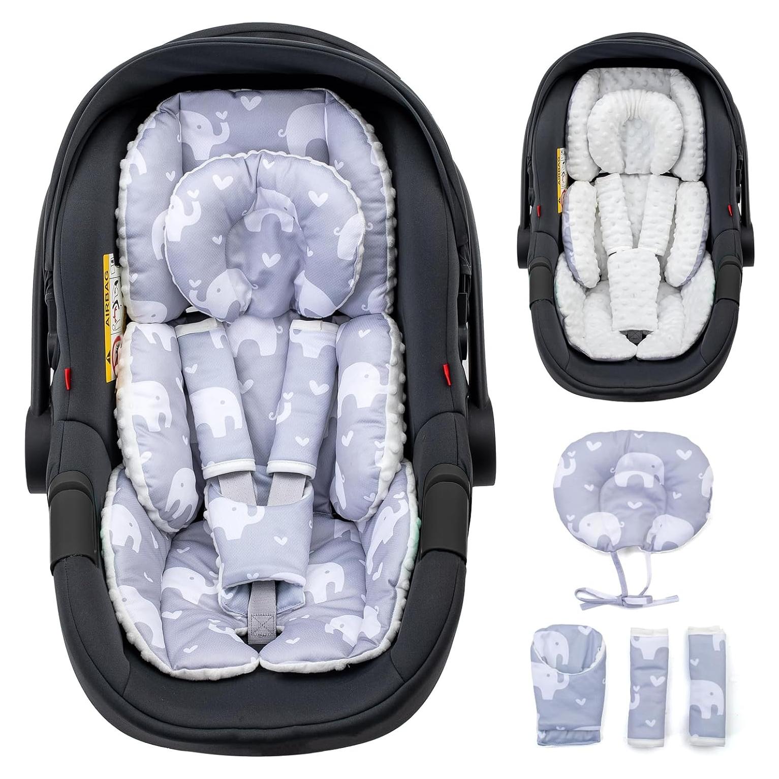 Soporte para Cabeza de Silla de Auto Bebé Kenkyo Gris