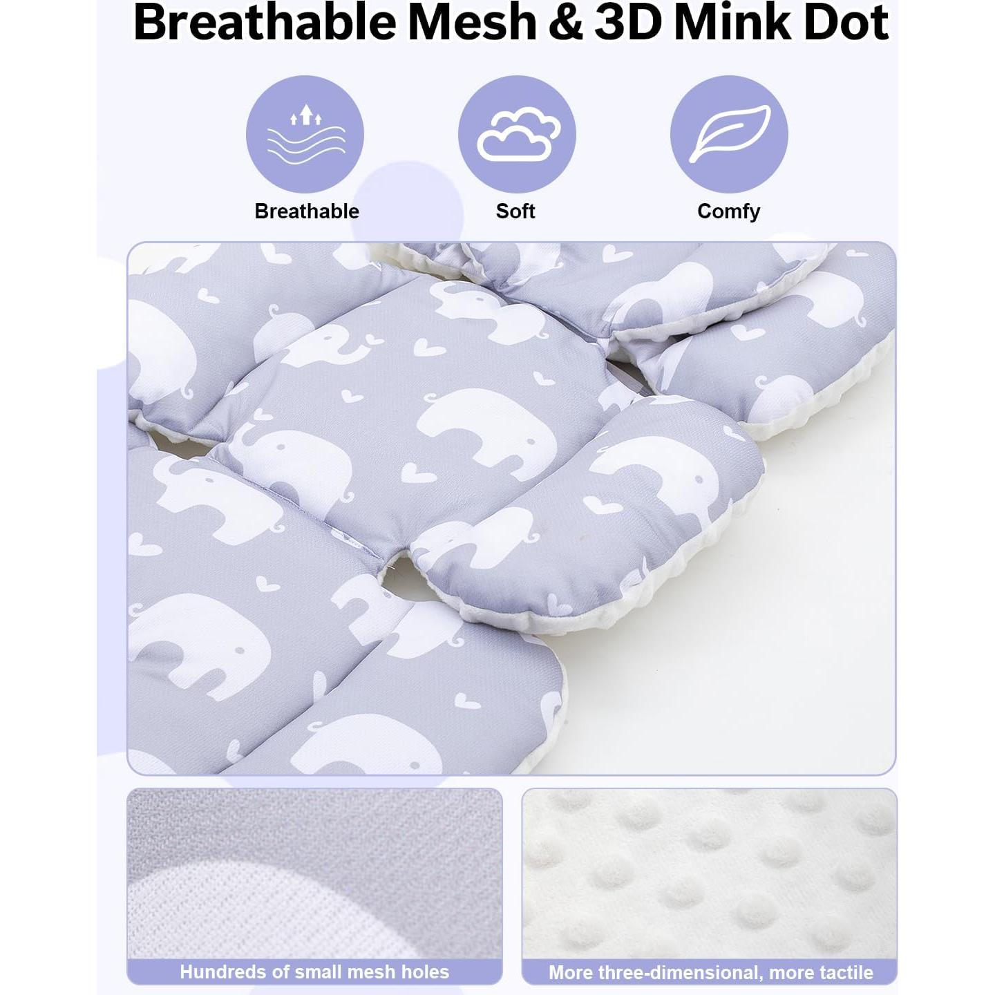 Soporte para Cabeza de Silla de Auto Bebé Kenkyo Gris