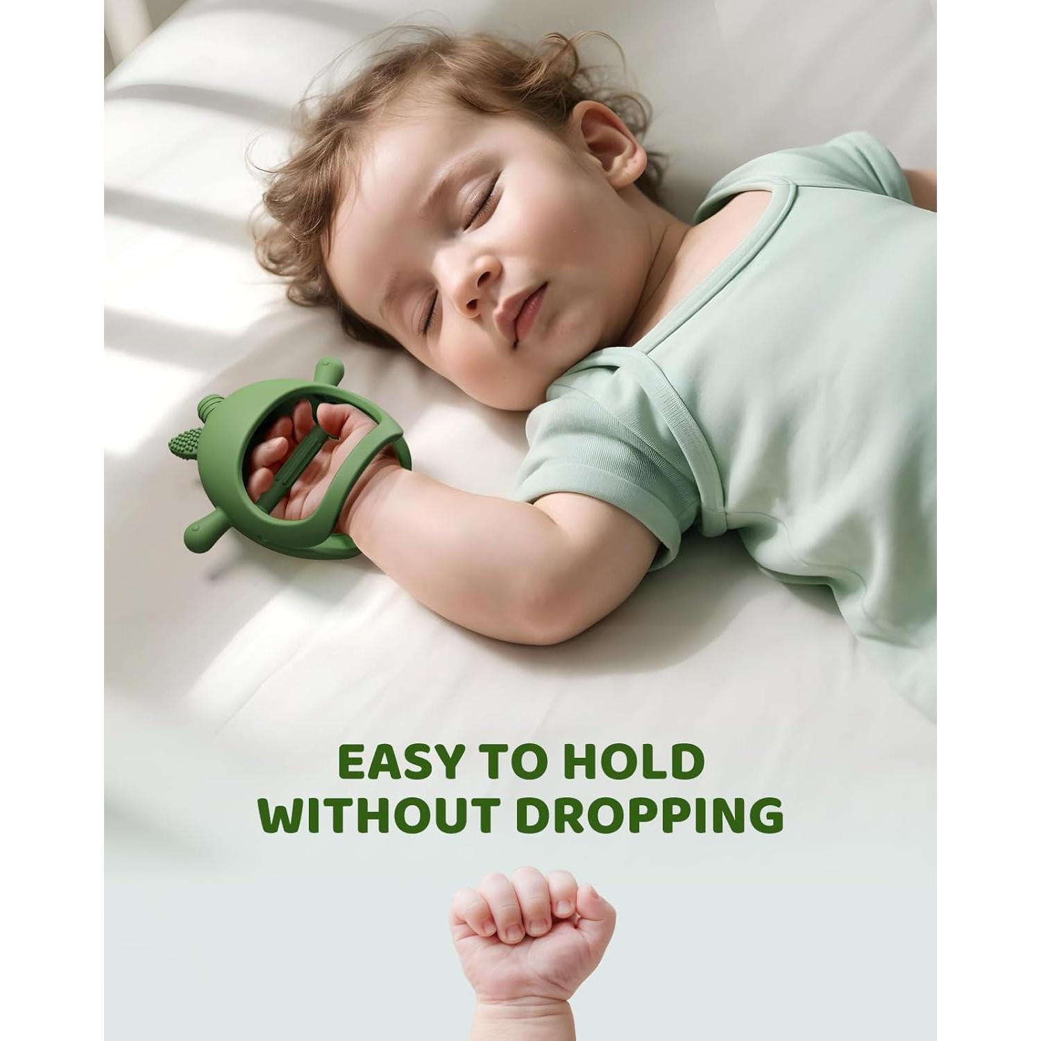 Mitón de Dentición de Silicona Aguacate ChooKaChoo 81.9g