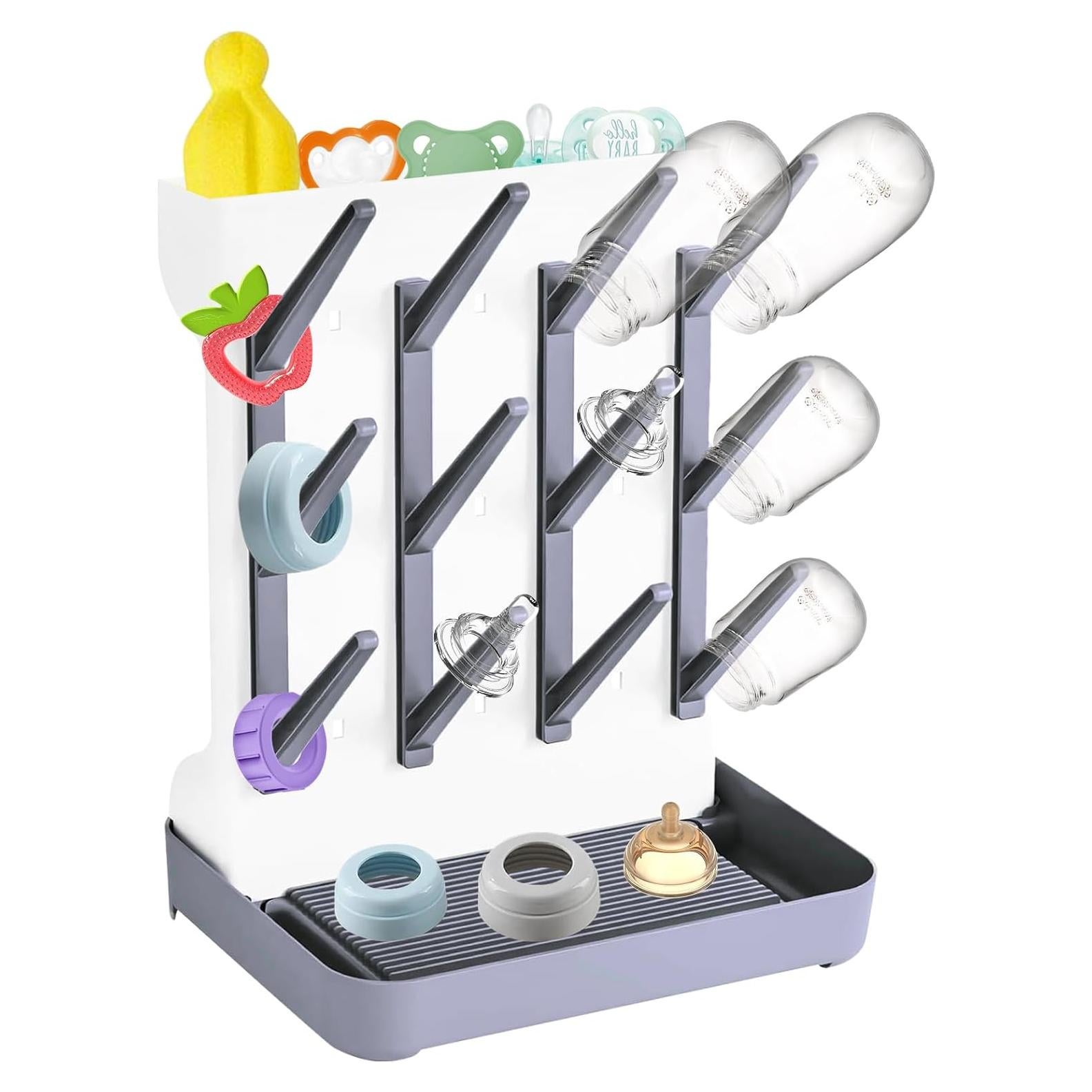 Soporte para Secado de Biberones Fyxttalor - Gris, 0.75 kg