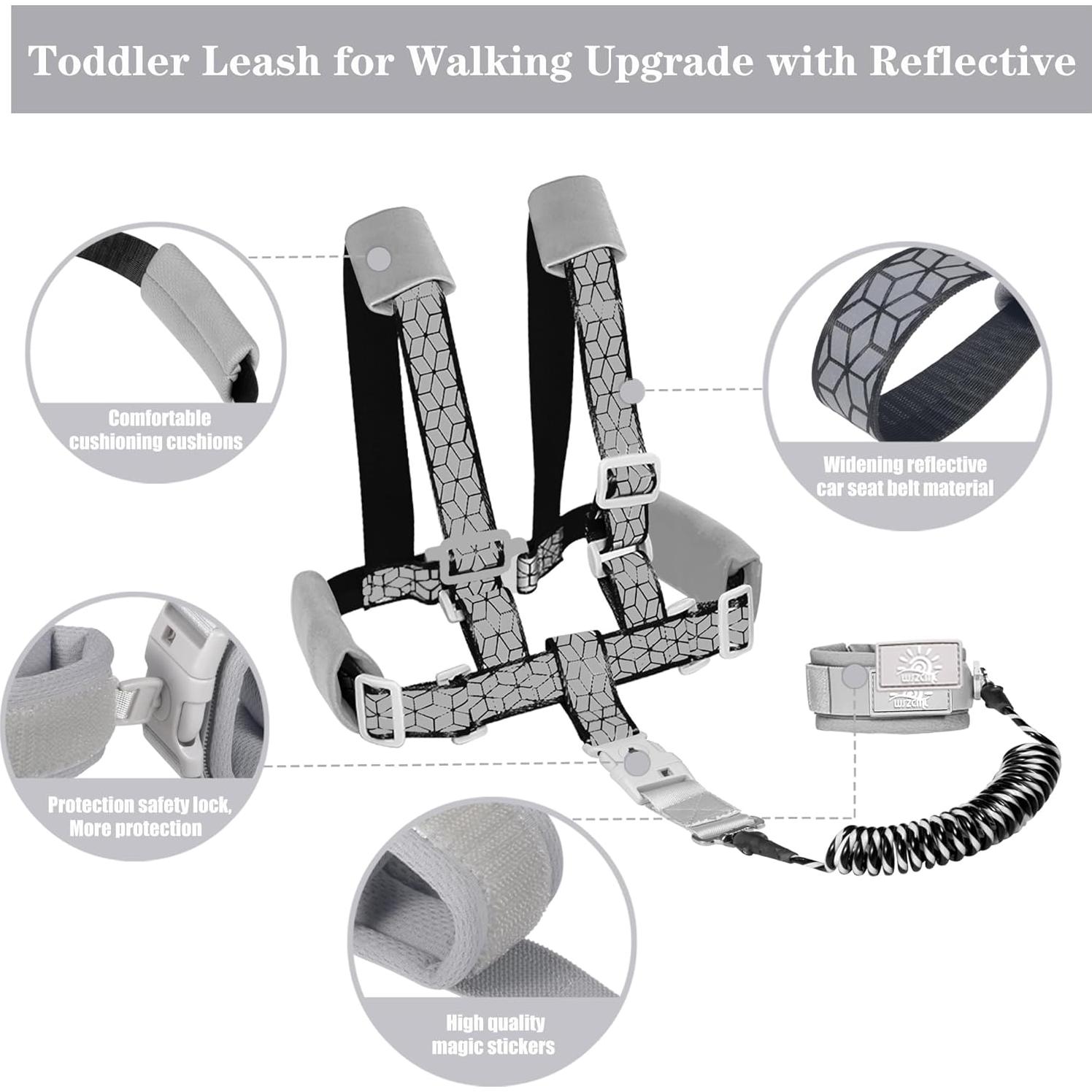 Arnés de Seguridad para Niños Dream Lin 2m Correa Negra