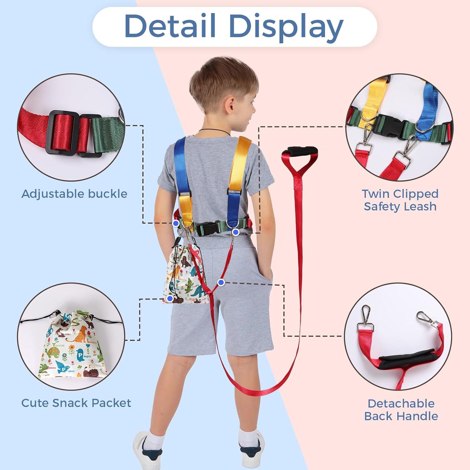 Arnés de Seguridad JXM para Niños Autistas 3-6 años Ajustable