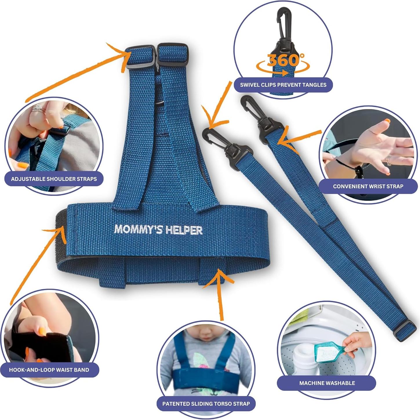 Arnés de Seguridad para Niños Mommy's Helper - Ajustable 35.6-64.8 cm