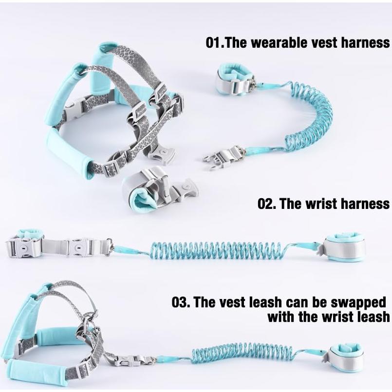 Arnés y Correa de Seguridad PandaEar para Niños 1-5 Años