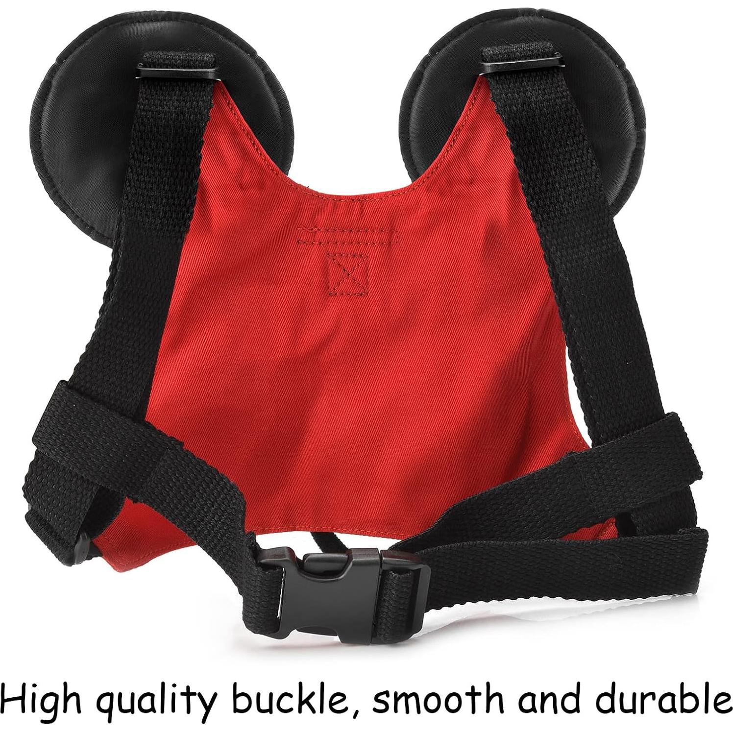 Correa y Arnés Antipérdida para Niños Yimidear Rojo