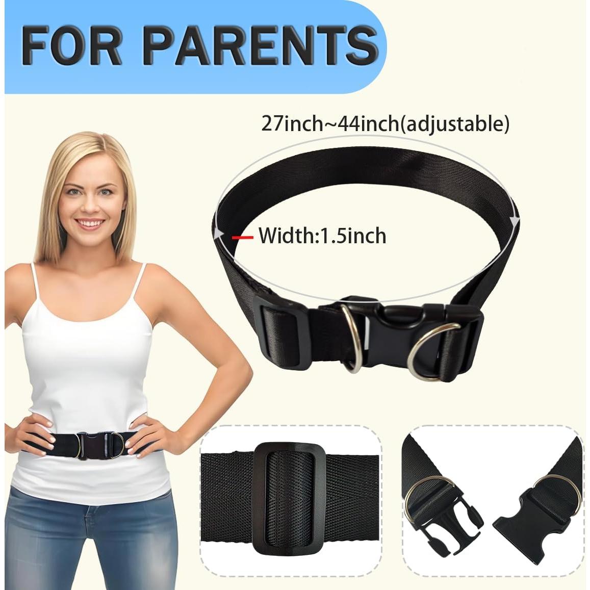 Arnés de Cintura Ajustable para Niños con Autismo 3-12 Años