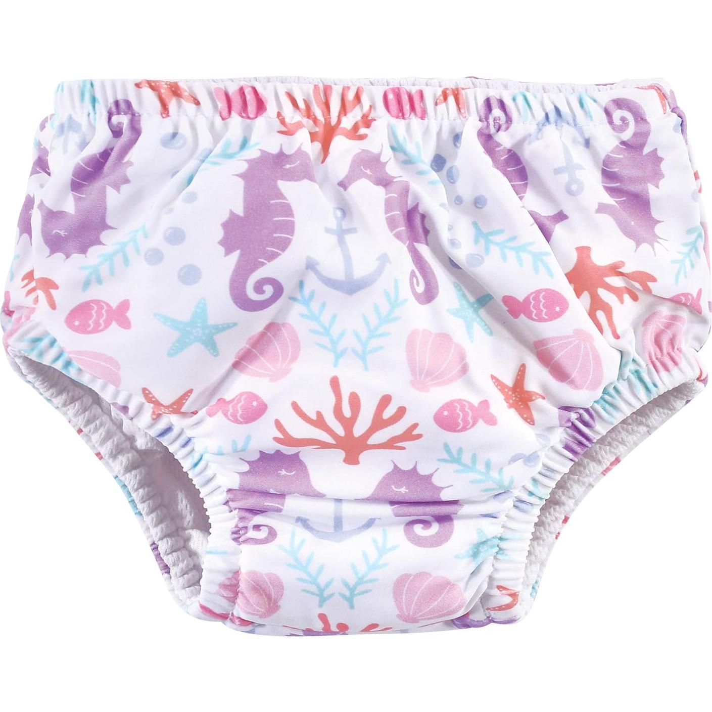 Pañales de Natación Hudson Baby Unisex 6-12 Meses Conchas Marinas