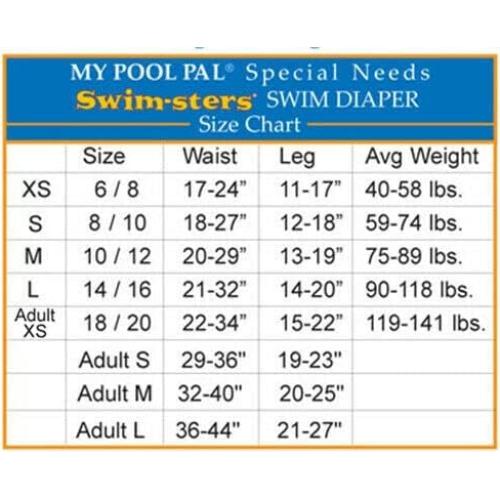 Pañal de Natación Reutilizable My Pool Pal Swimsters S-8/10 Verde Lima