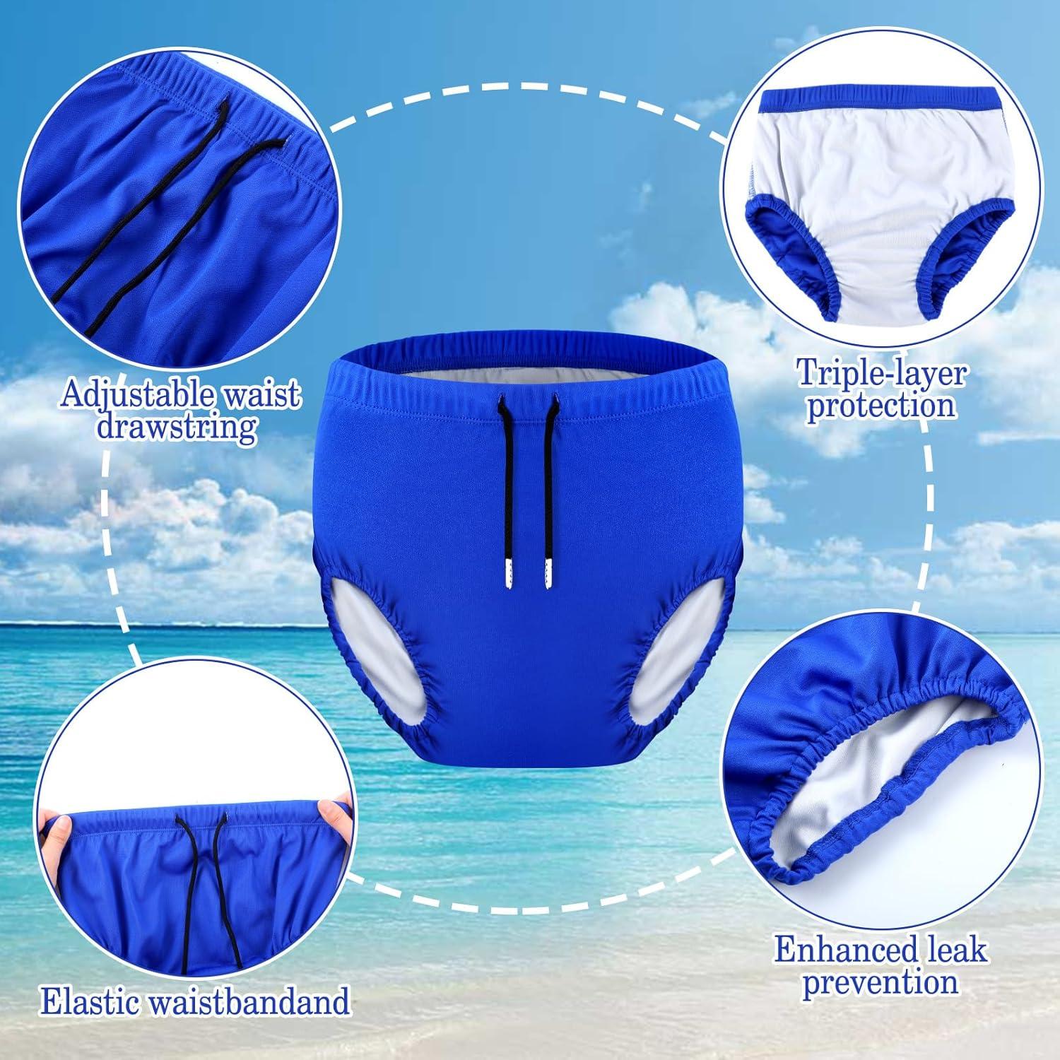 Pañal de Natación Reutilizable Glitopper 5-8 Años Unisex