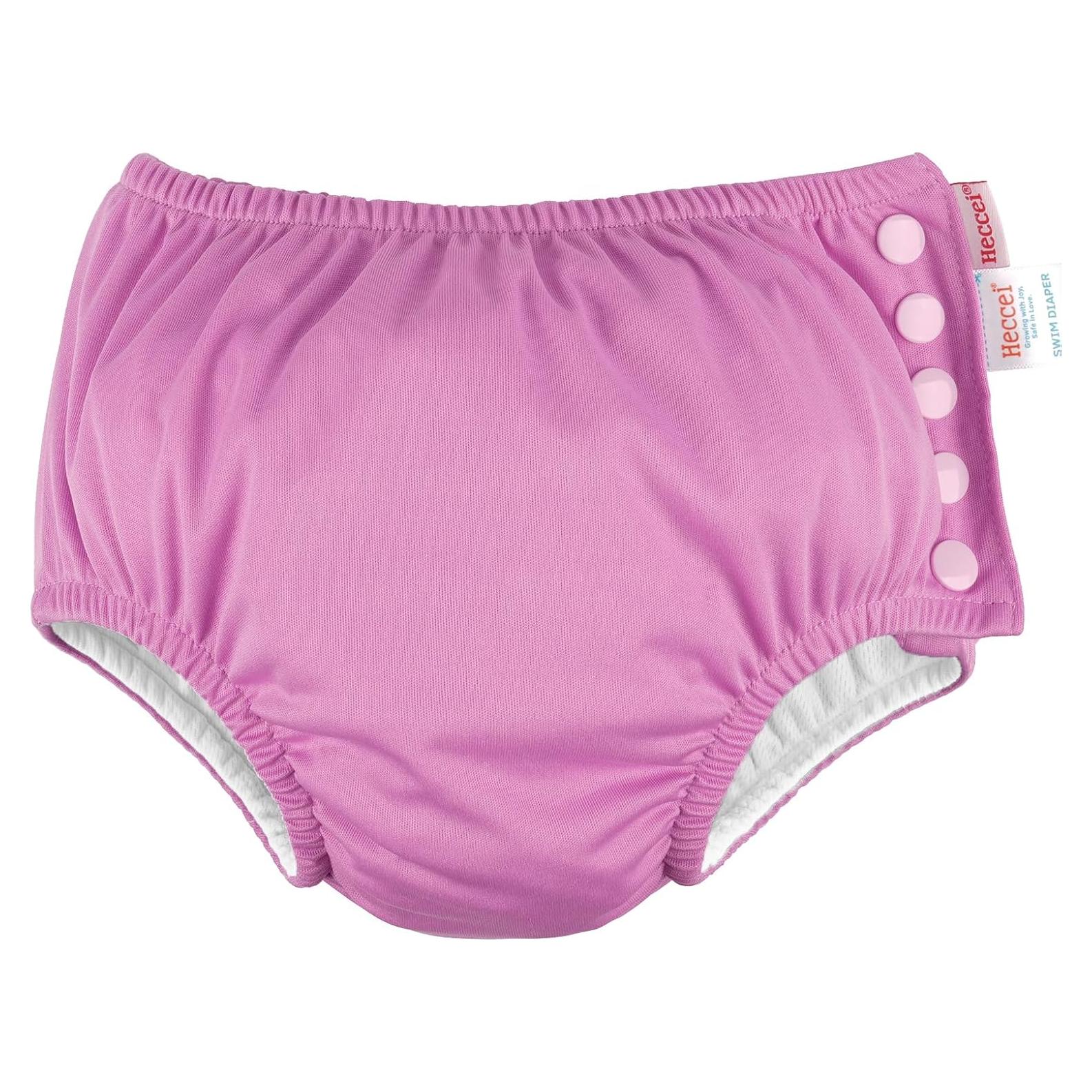Pañales de Natación Heccei Rosa 24-36 Meses