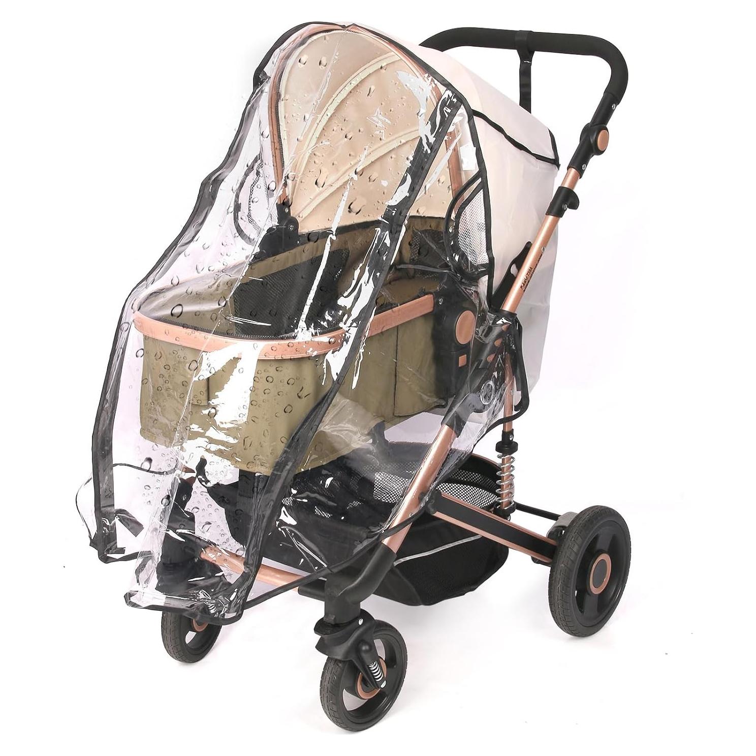 Cubierta de Lluvia Universal UQBEUQ para Carritos Estándar 101x51cm