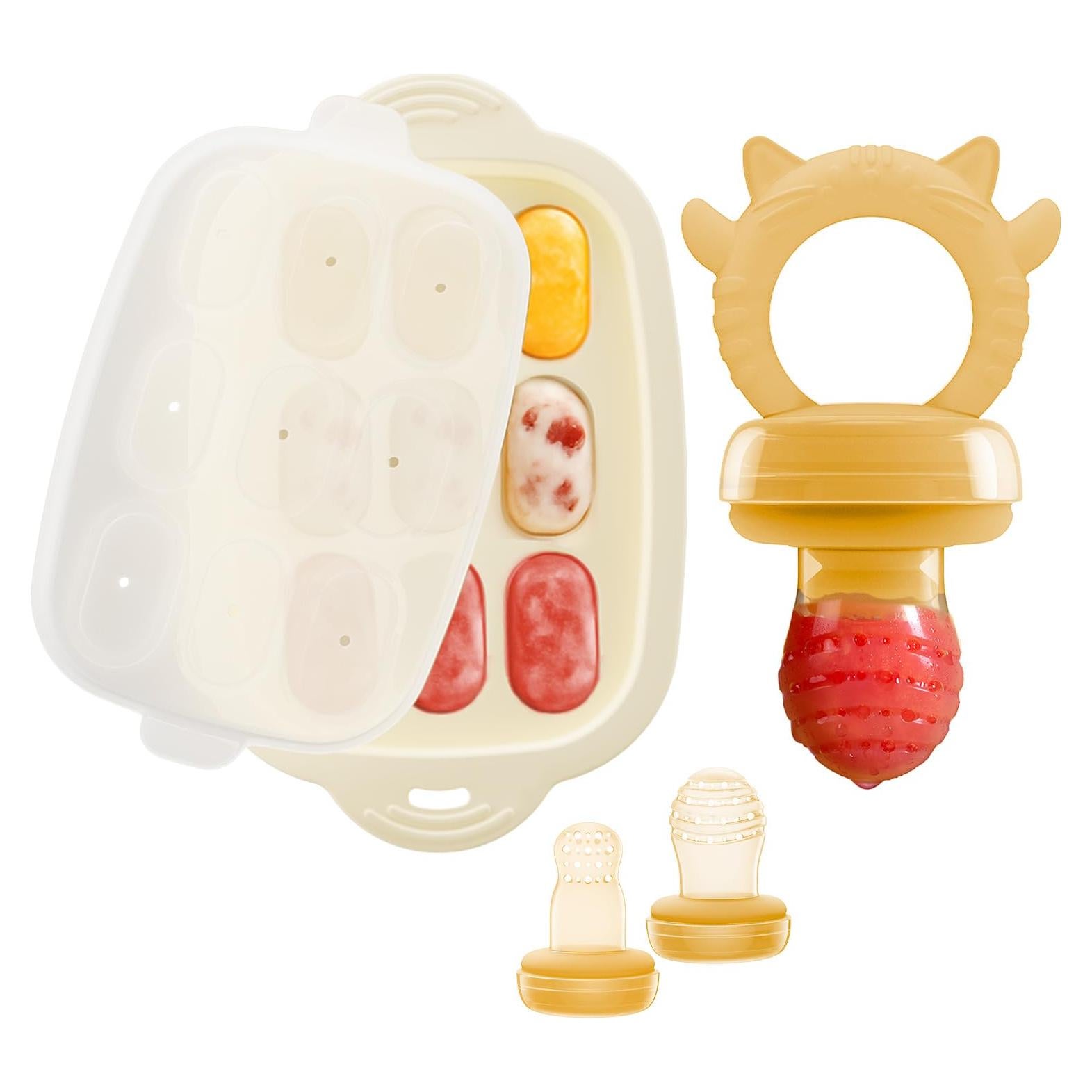 Alimentador de Frutas para Bebés Wishbird BF - Silicona BPA Free