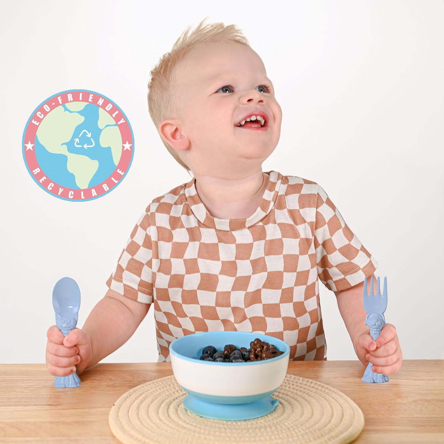 Juego de Utensilios para Niños Spoon la la - 6 Piezas Ergonómicas