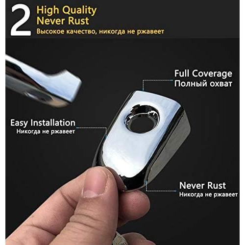 Cubierta de Mango de Puerta Lateral Cromada Overun O-1067