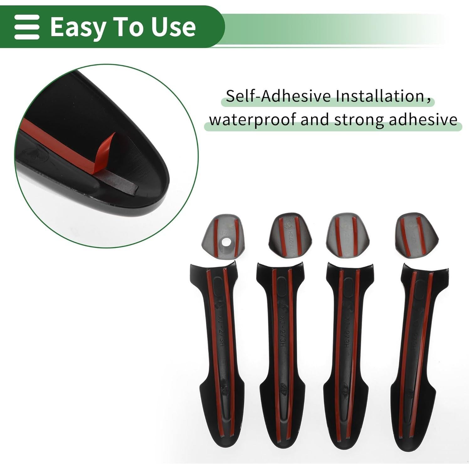 Cubierta de Manija de Puerta Motoforti para Toyota RAV4 2013-2018