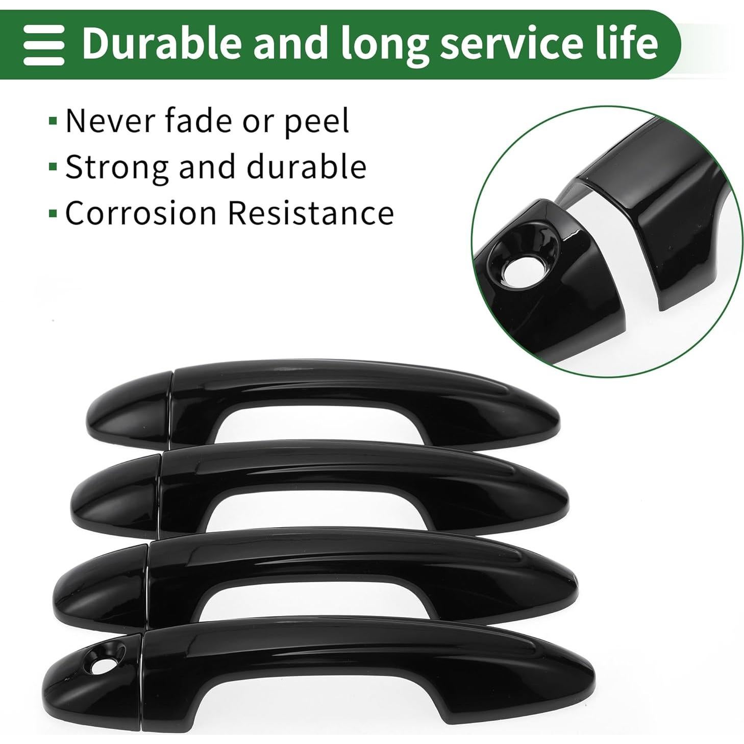 Cubierta de Manija de Puerta Motoforti para Toyota RAV4 2013-2018